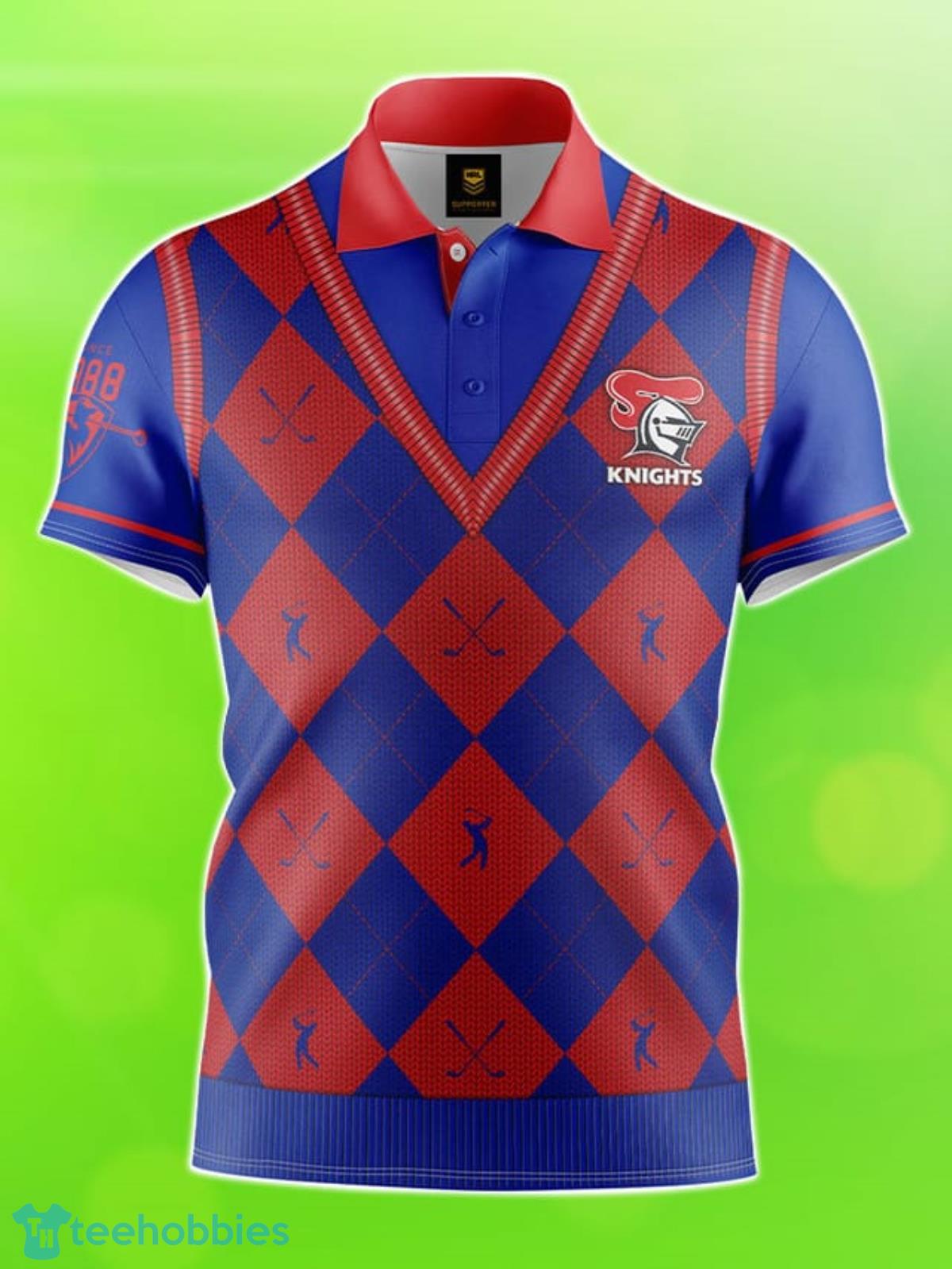 Newcastle Knights NRL Fairway Golf Polo Shirt Best Gift Men And Women For Fans Product Photo 1