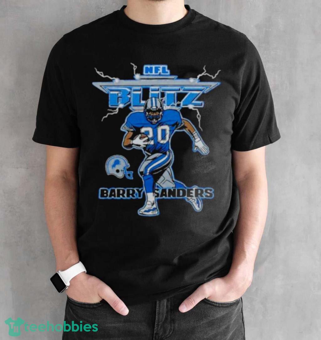 Nfl Blitz Lions Barry Sanders Shirt - Shibtee Clothing