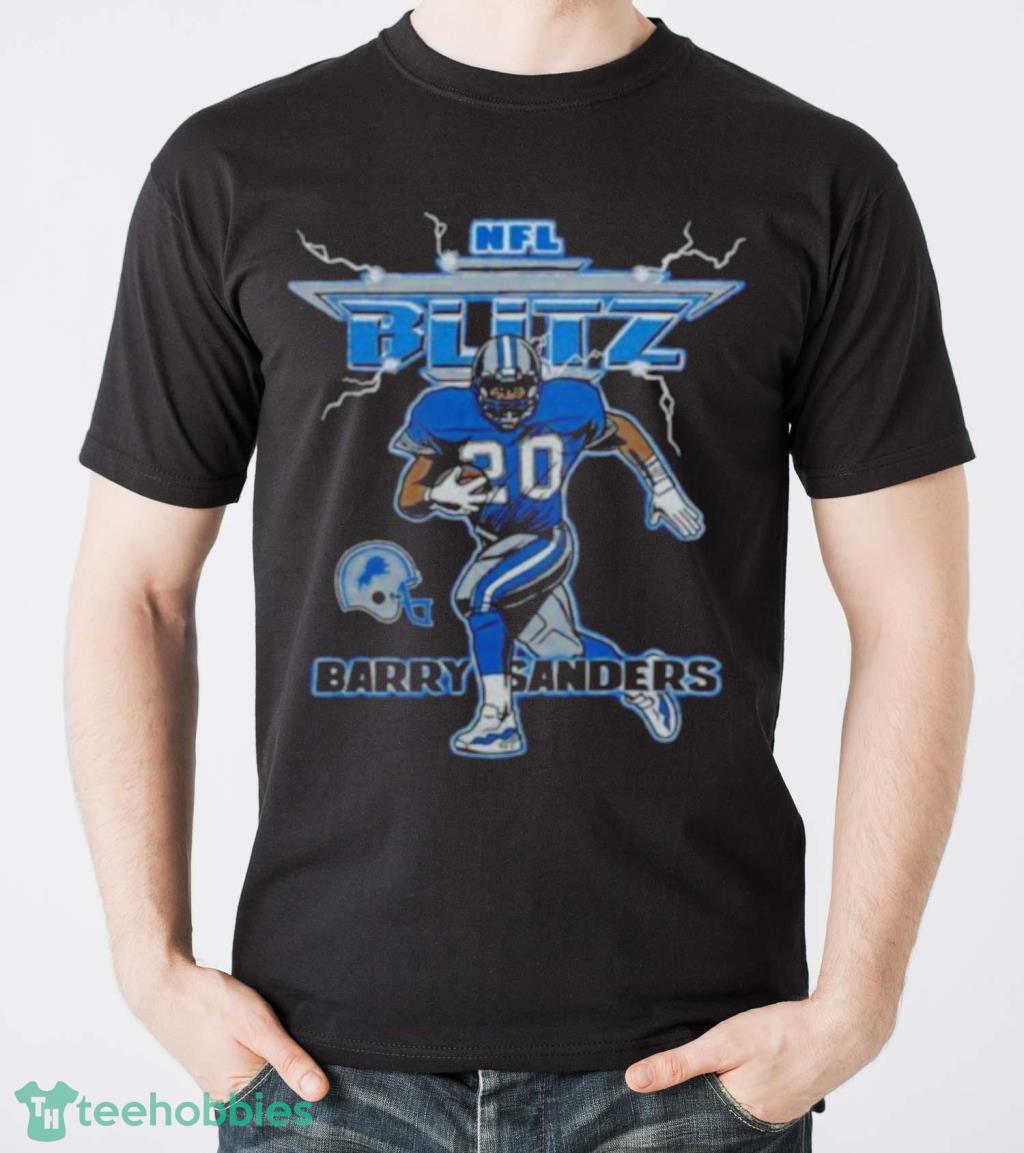 Official nfl Blitz Lions Barry Sanders Shirt, hoodie, sweater, long sleeve  and tank top