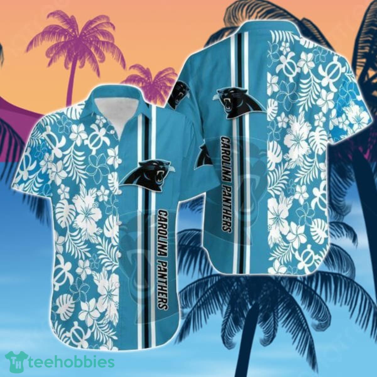 NFL Carolina Panthers Hawaiian Shirts For Men