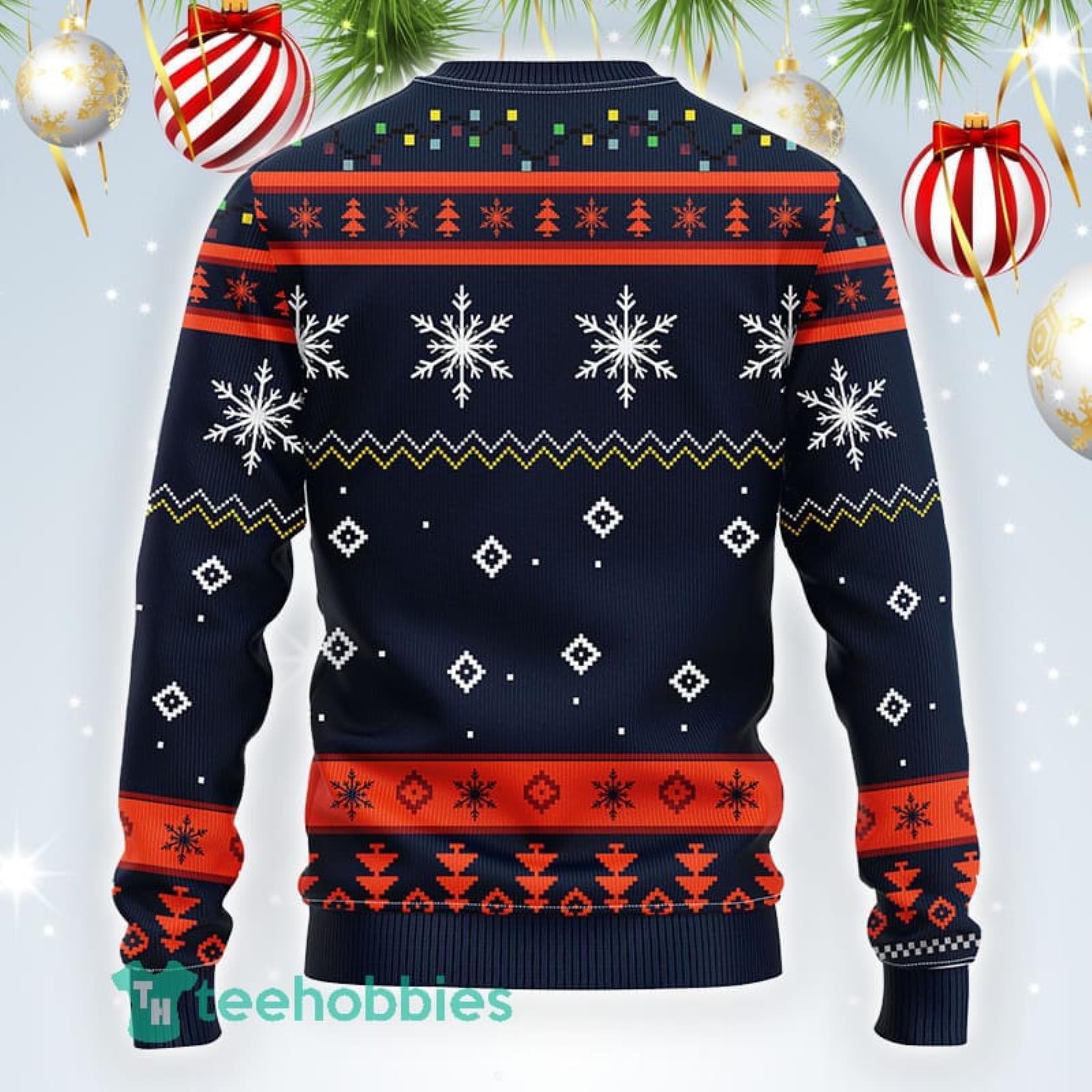 Personalized Chicago Bears Football Team Logo Christmas Ugly Sweater Mens -  T-shirts Low Price