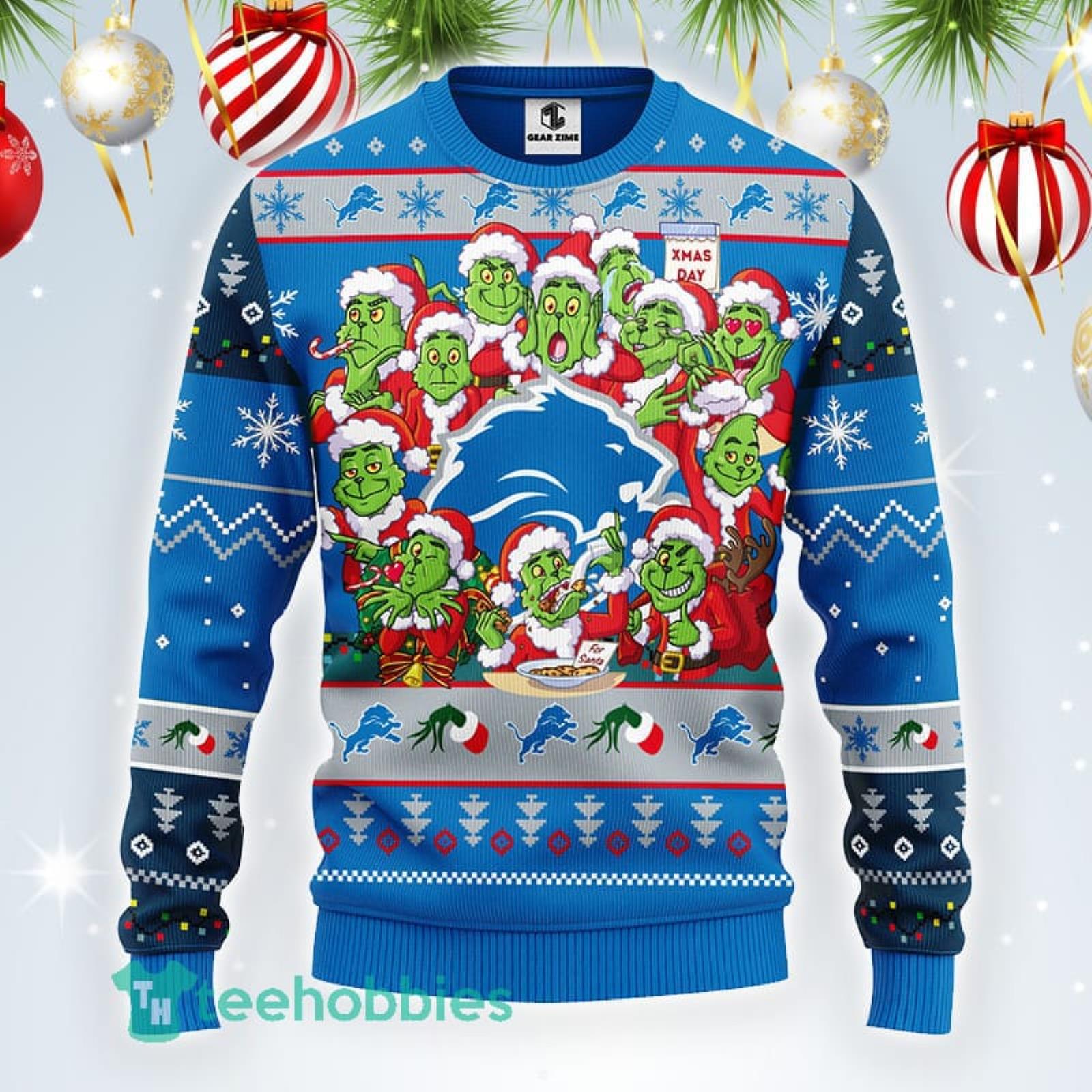 Detroit Lions Merry Christmas Team Sports Sweater, hoodie, sweater