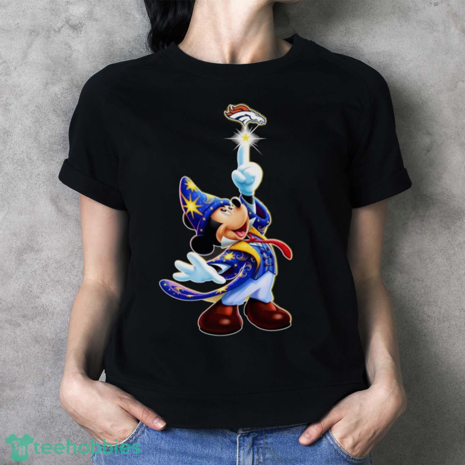 NFL Football Denver Broncos Magic Mickey Disney Shirt T Shirt