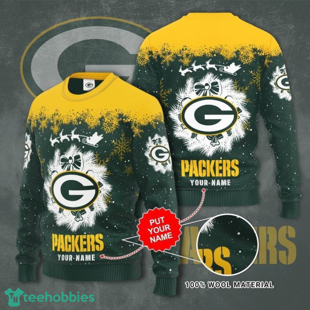 Green Bay Packers Custom Name NFL 3D Hoodie Impressive Gift For Fans