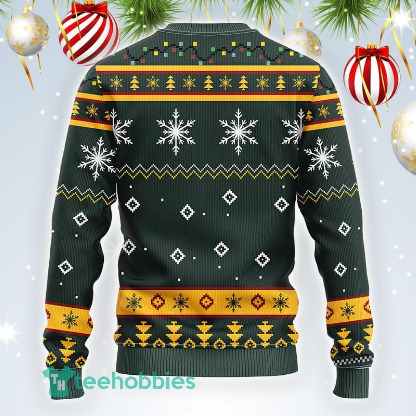 Green Bay Packers custom personalized ugly Christmas sweater