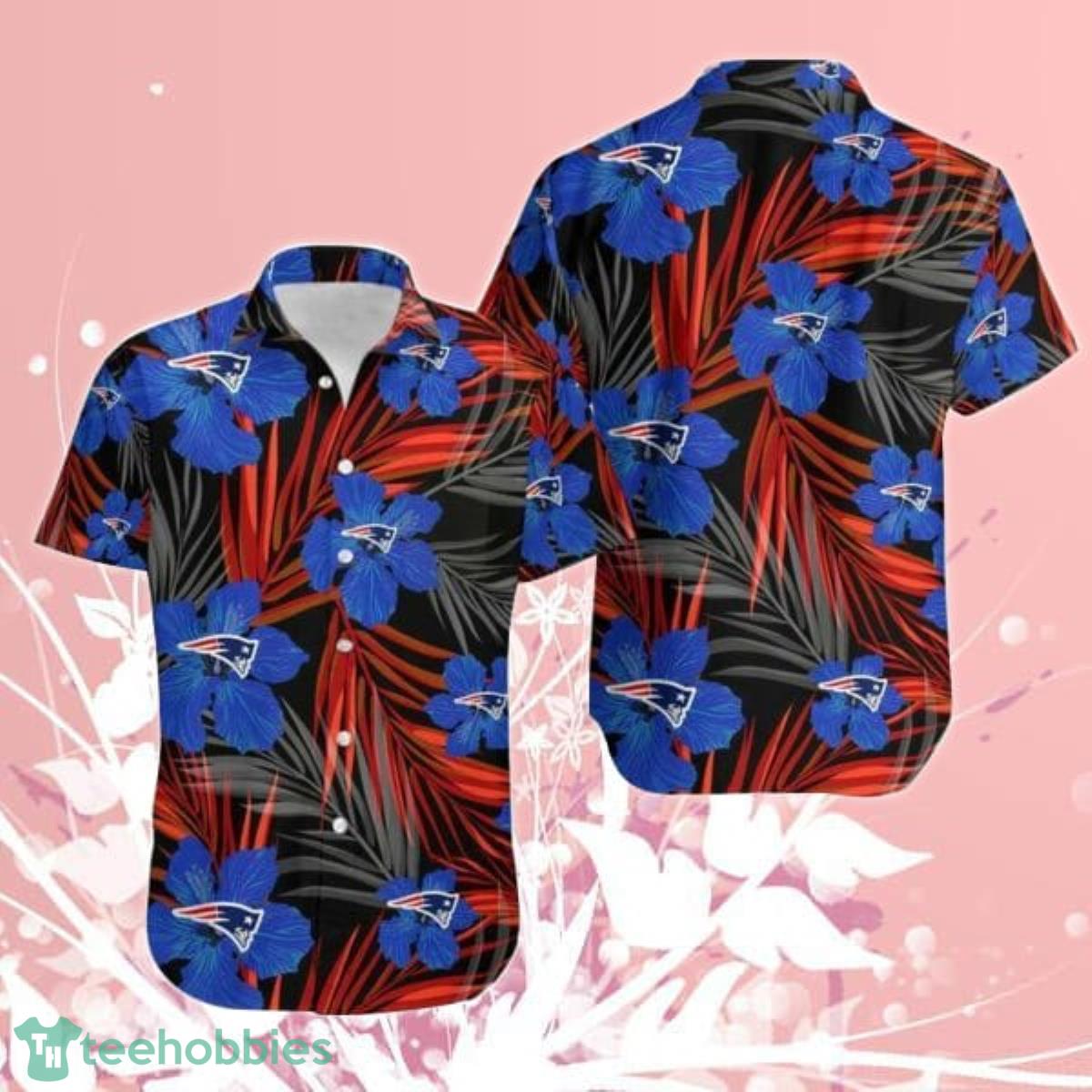 NFL New England Patriots Hawaiian Shirt Best Gift For Fans Product Photo 1