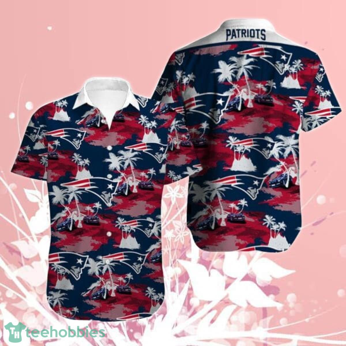 NFL New England Patriots Hawaiian Shirt Impressive Gift Men Women Product Photo 1