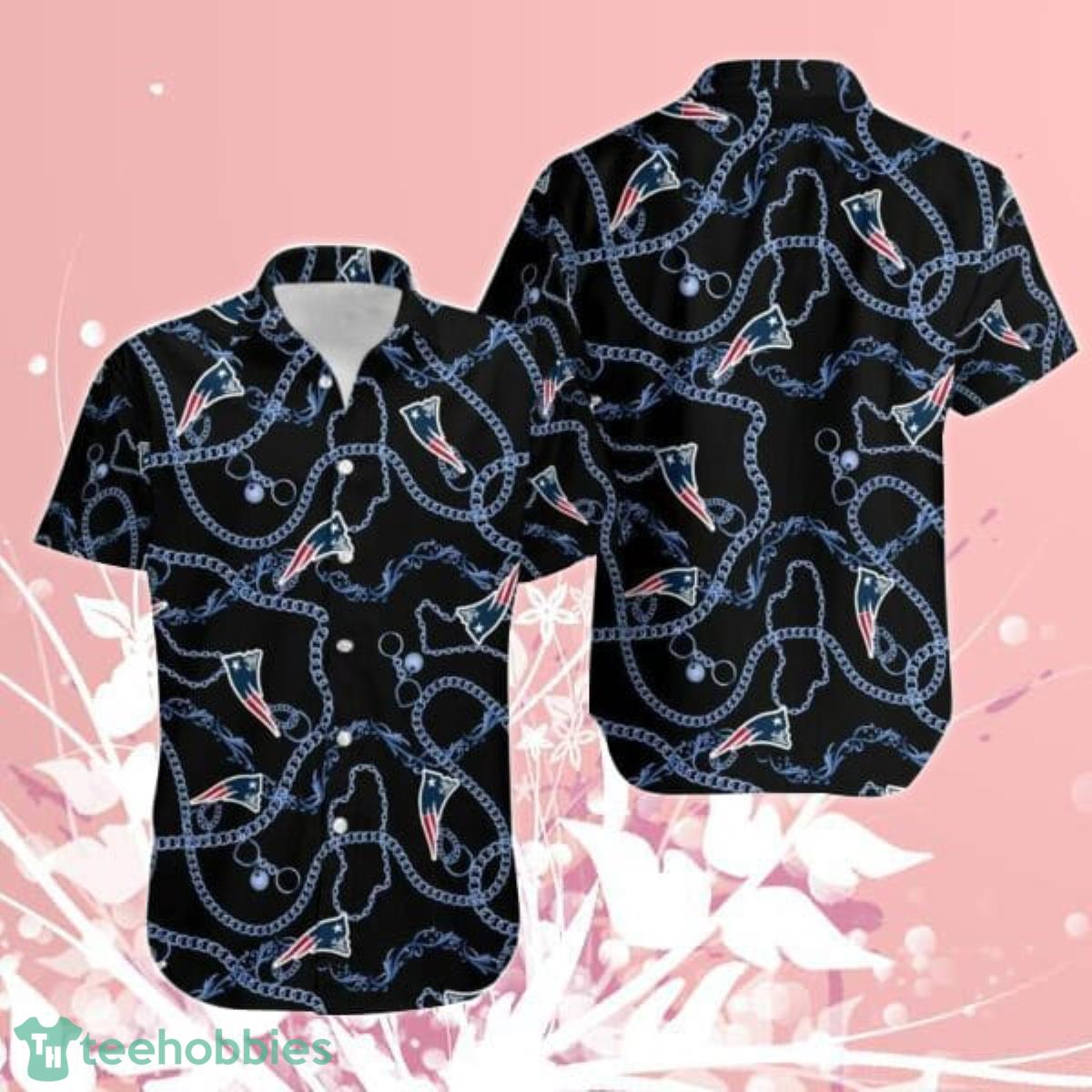 NFL New England Patriots Hawaiian Shirt Men Women Product Photo 1