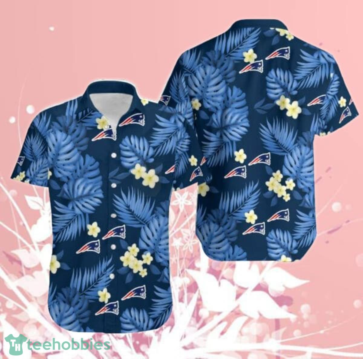 NFL New England Patriots Hawaiian Shirt Product Photo 1