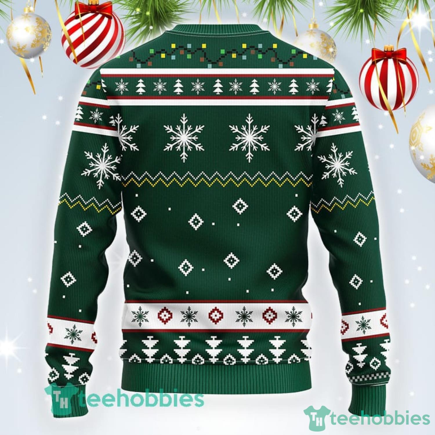 NFL New York Jets Logo With Funny Grinch Ugly Christmas Sweater Sport Fans  Men And Women Christmas Gift