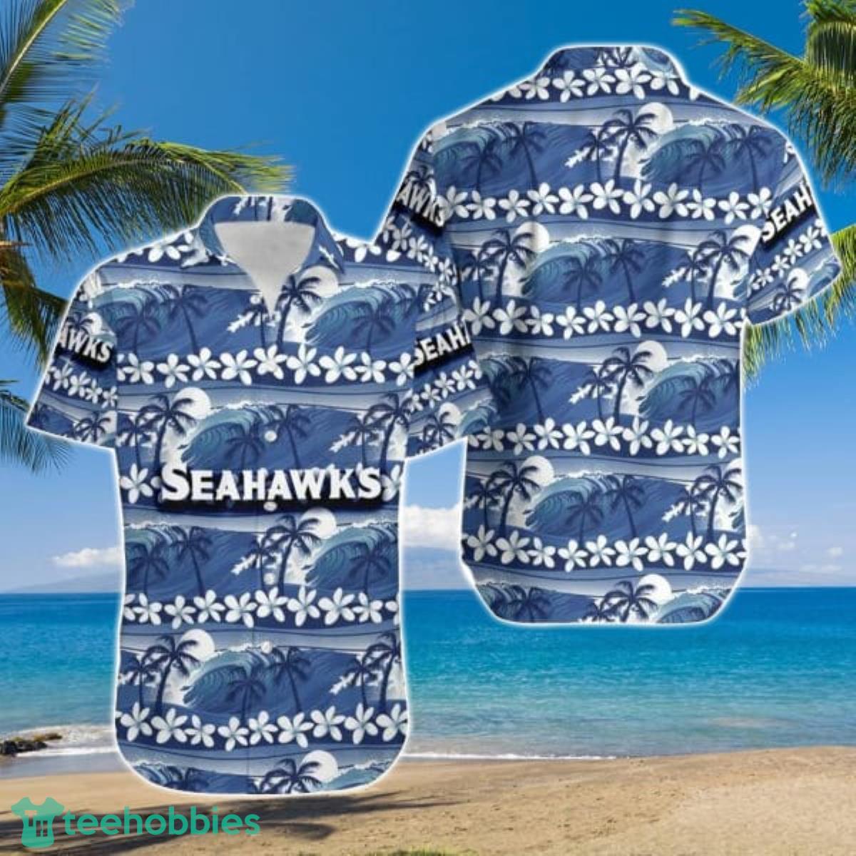 NFL Seattle Seahawks Hawaiian Shirt Men Women Product Photo 1