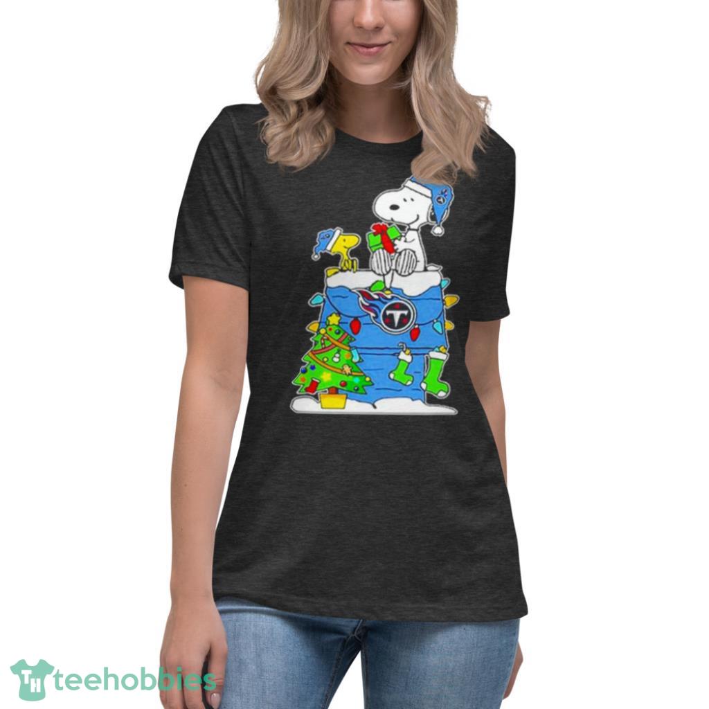 Tennessee Titans Christmas Snoopy and Woodstock 2023 T-shirt, hoodie,  sweater, long sleeve and tank top