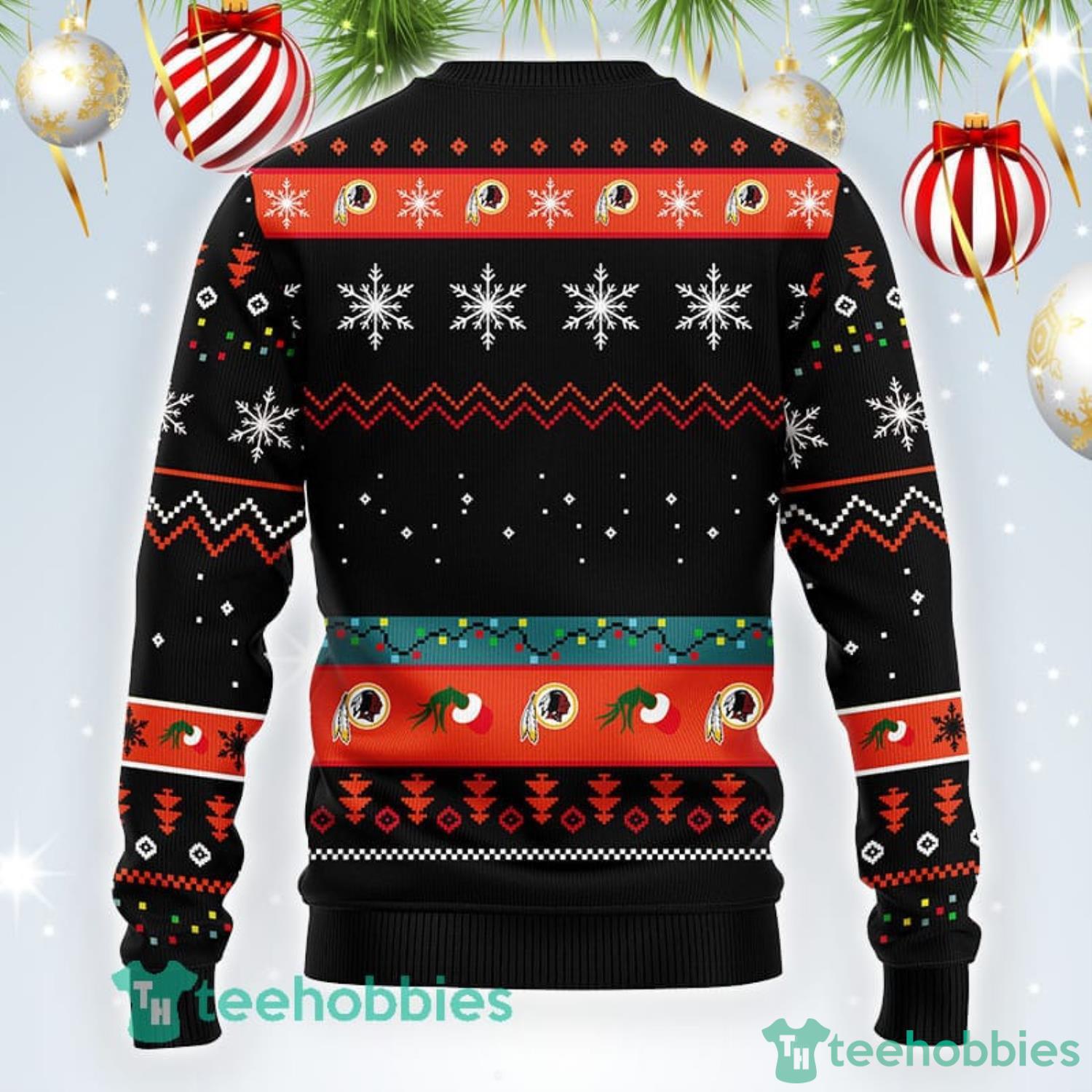 washington redskins ugly sweater