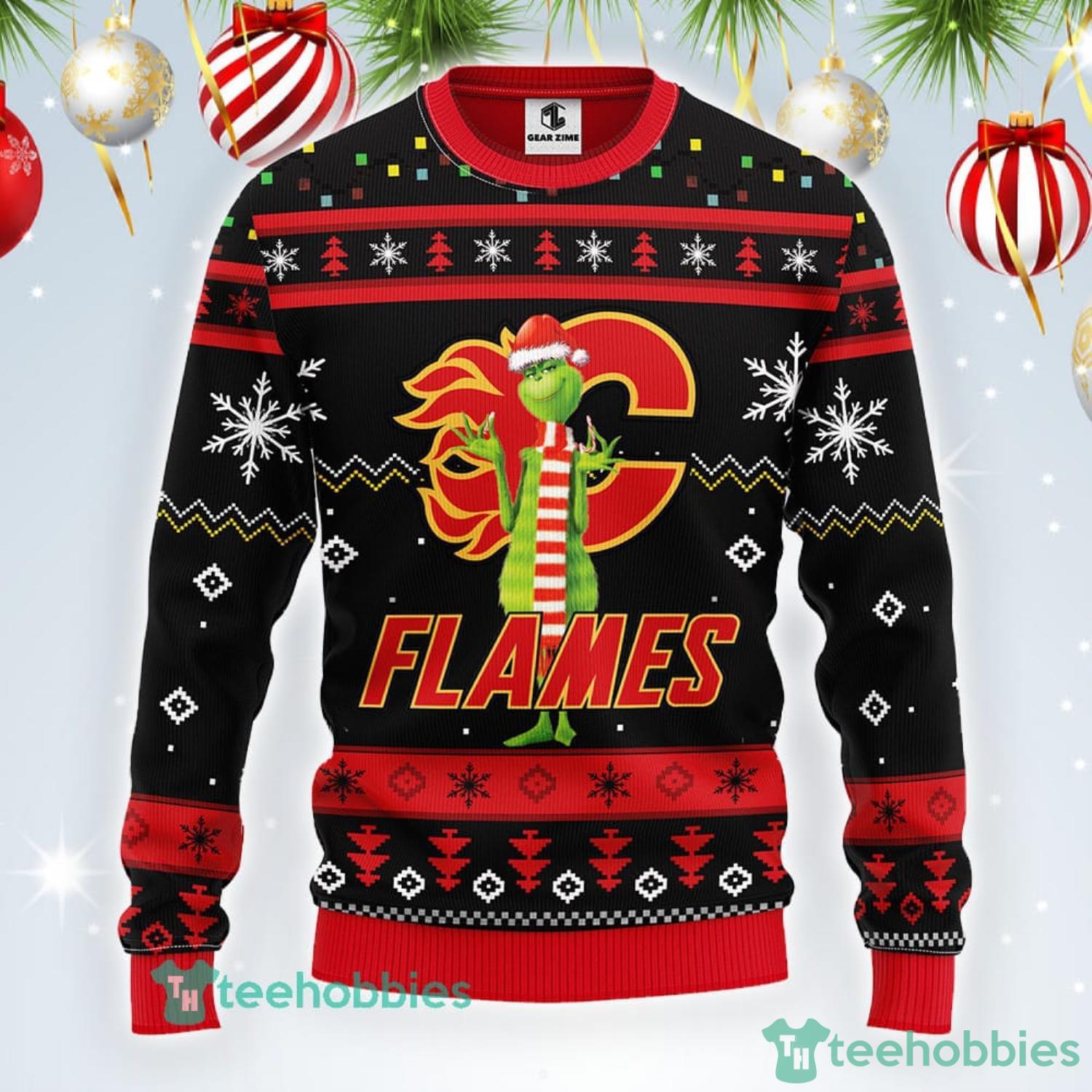 Calgary flames christmas store sweater