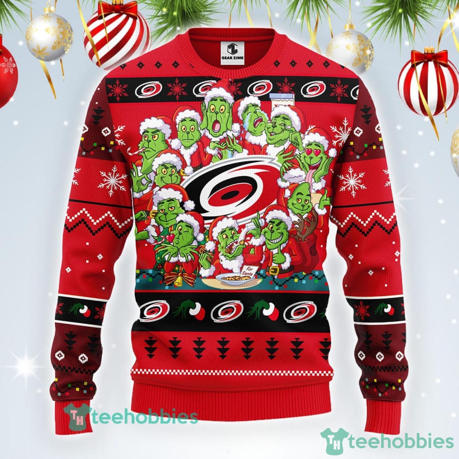 Carolina hurricanes 2024 christmas sweater