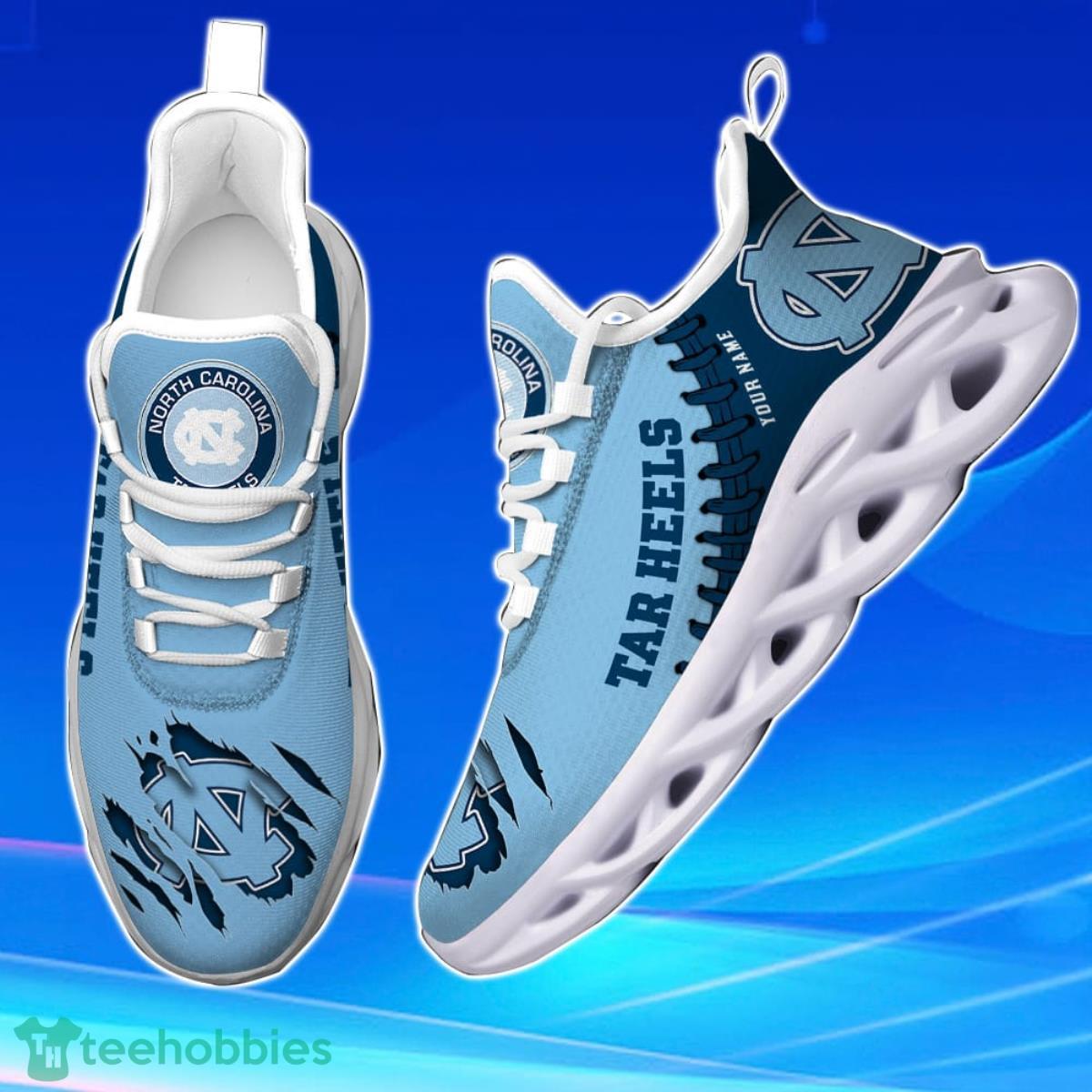 North Carolina Tar Heels Personalized Max Soul Shoes Unique Gift For Men And Women Fans Product Photo 2