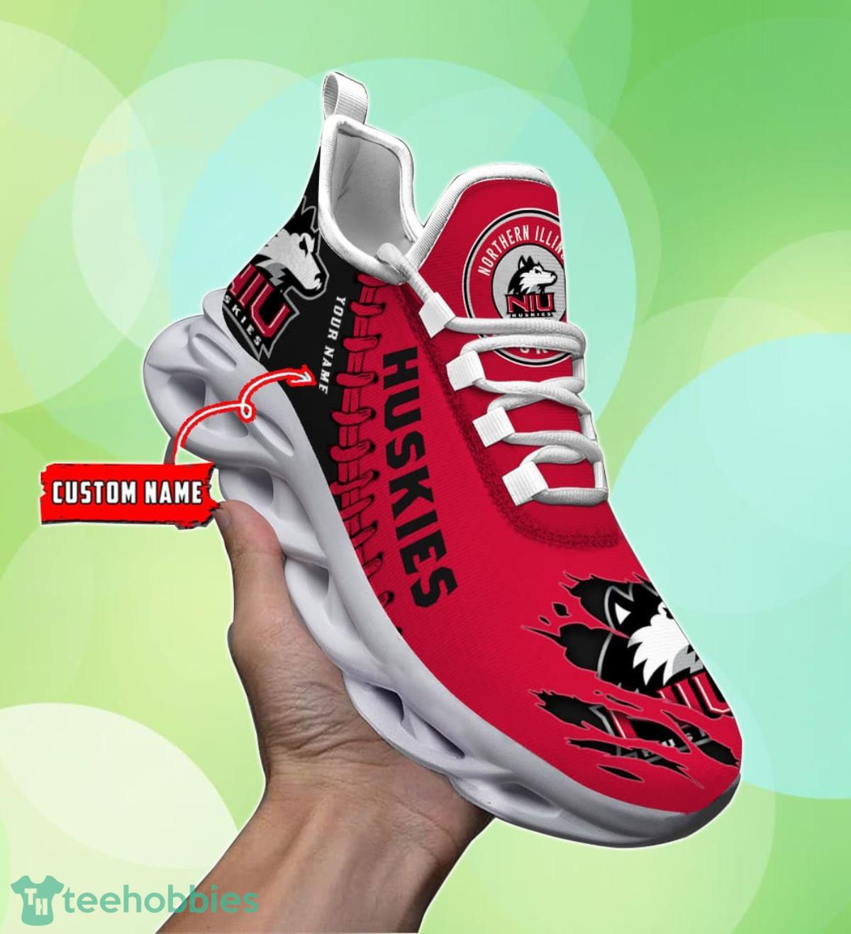 Northern Illinois Huskies Personalized Max Soul Shoes Unique Gift For Men And Women Fans Product Photo 1