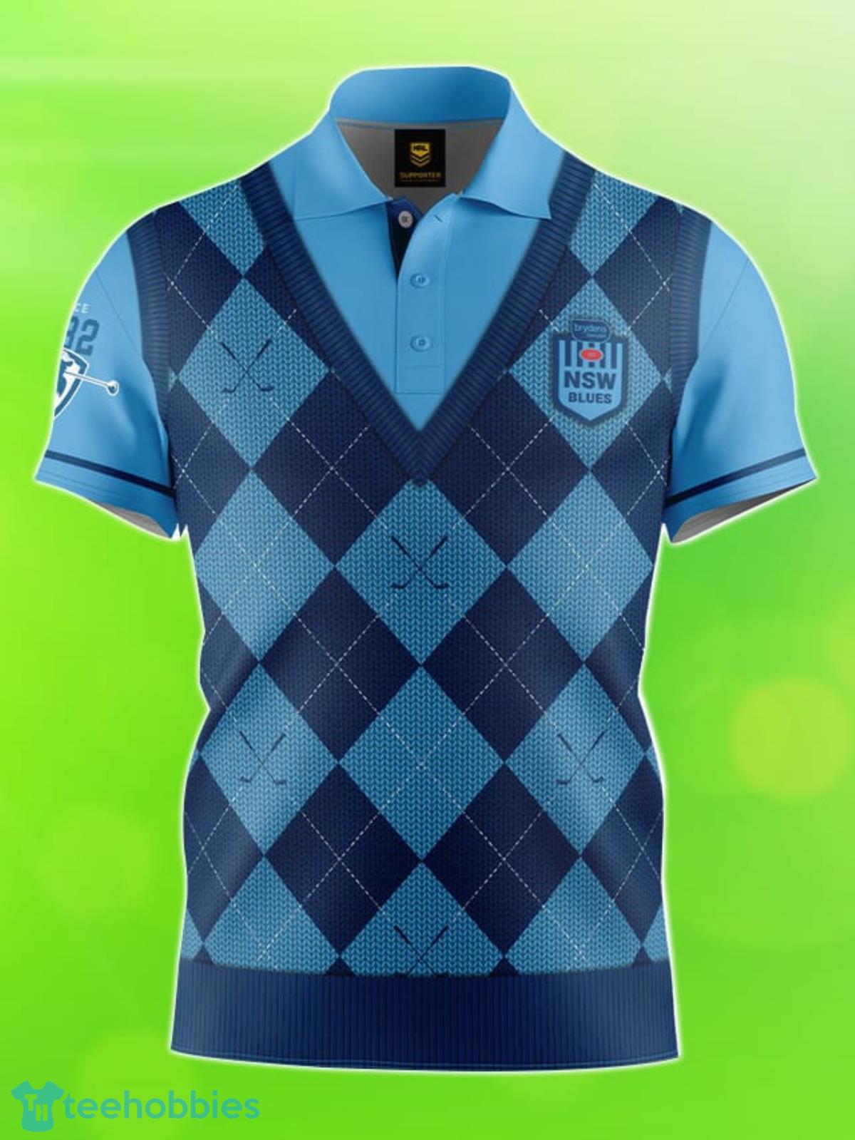NSW Blues NRL Fairway Golf Polo Shirt Best Gift Men And Women For Fans Product Photo 1