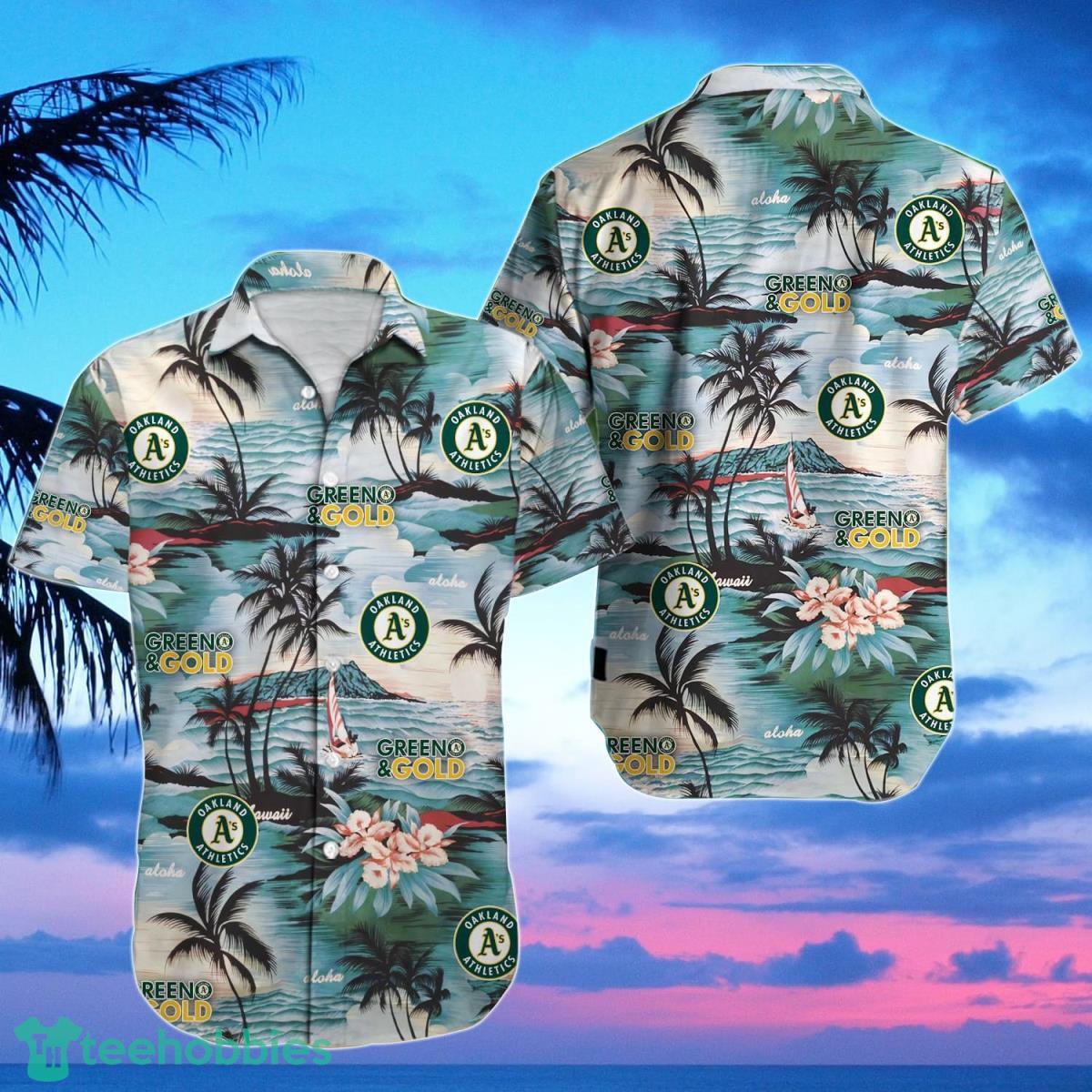 Oakland Athletics Hawaiian Shirt Best Gift For Men And Women Fans Product Photo 1