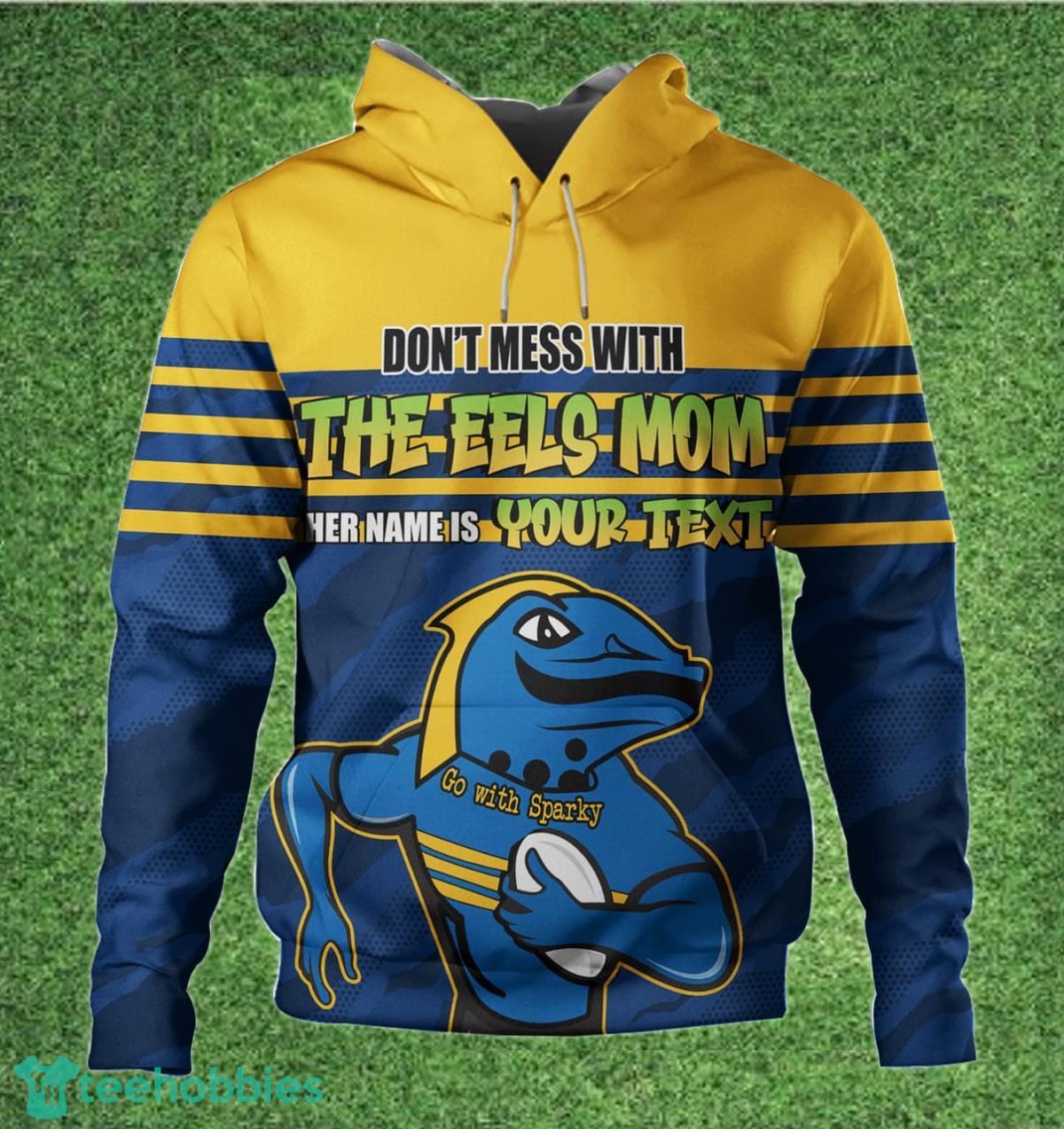 Parramatta Eels Custom Name Mother’s Day NRL Custom Hoodie Best Gift For Fans Product Photo 1