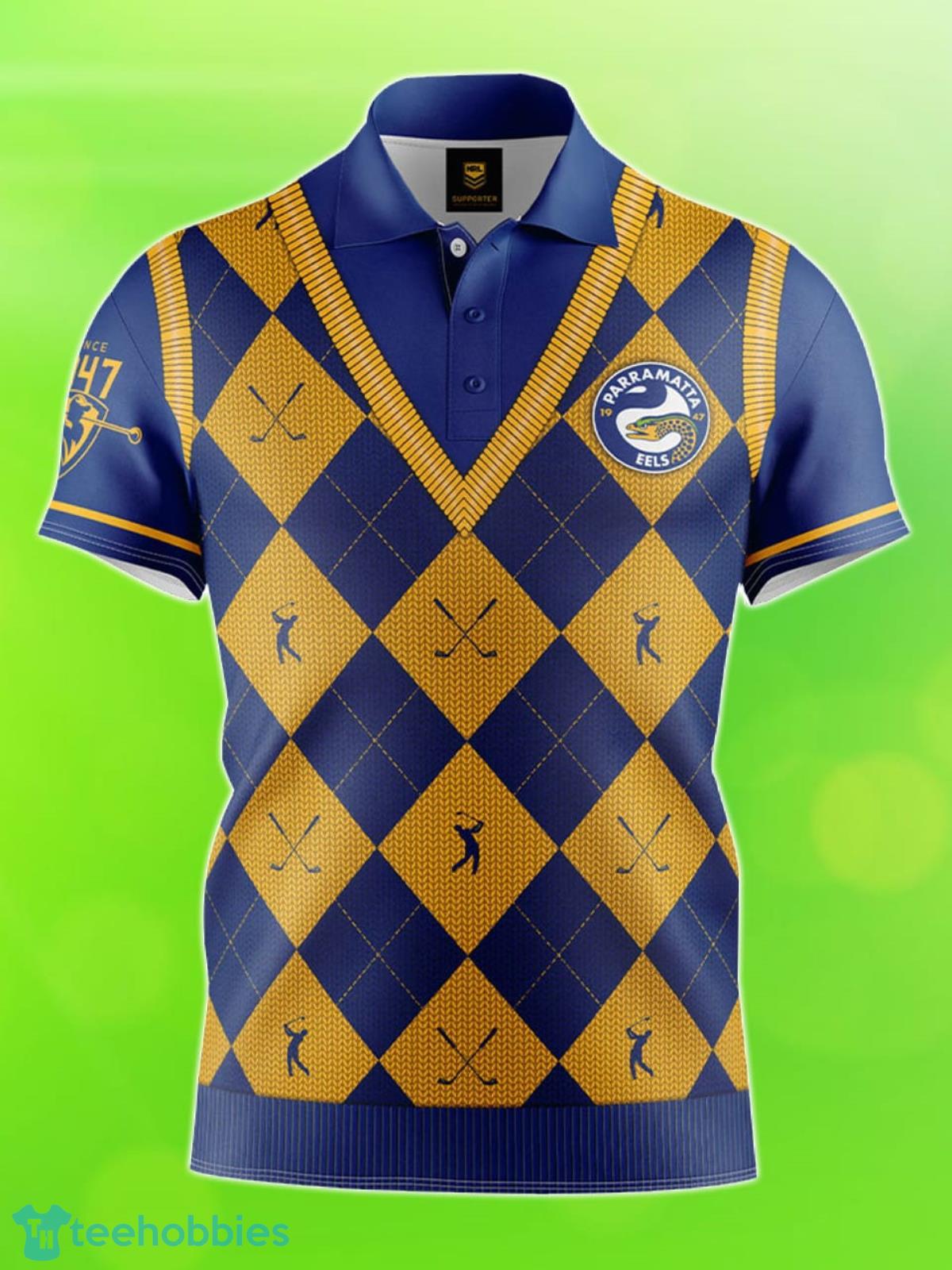 Parramatta Eels NRL Fairway Golf Polo Shirt Best Gift Men And Women For Fans Product Photo 1