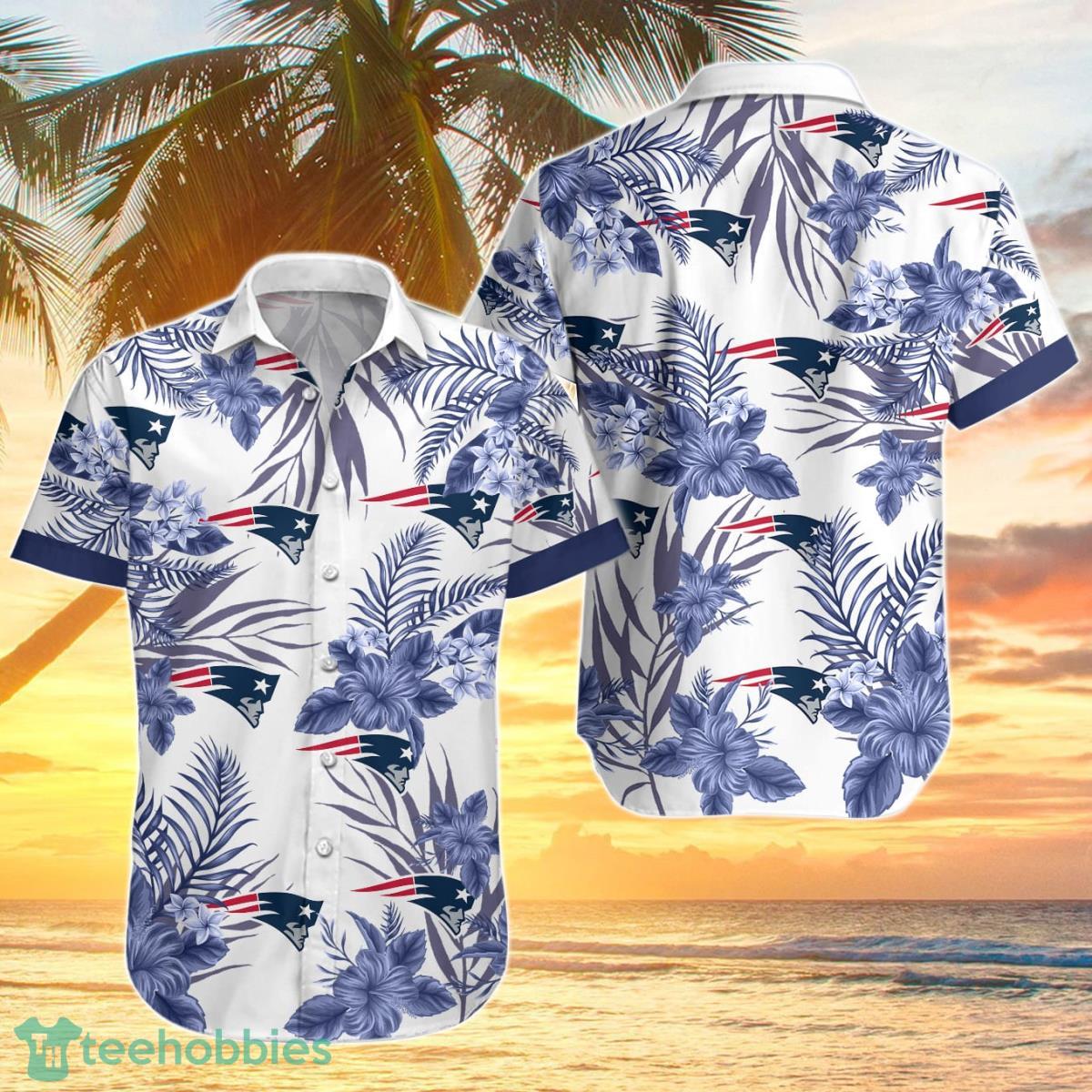 Patriots Hawaiian Shirt Best Gift For Fans Men And Women Product Photo 1