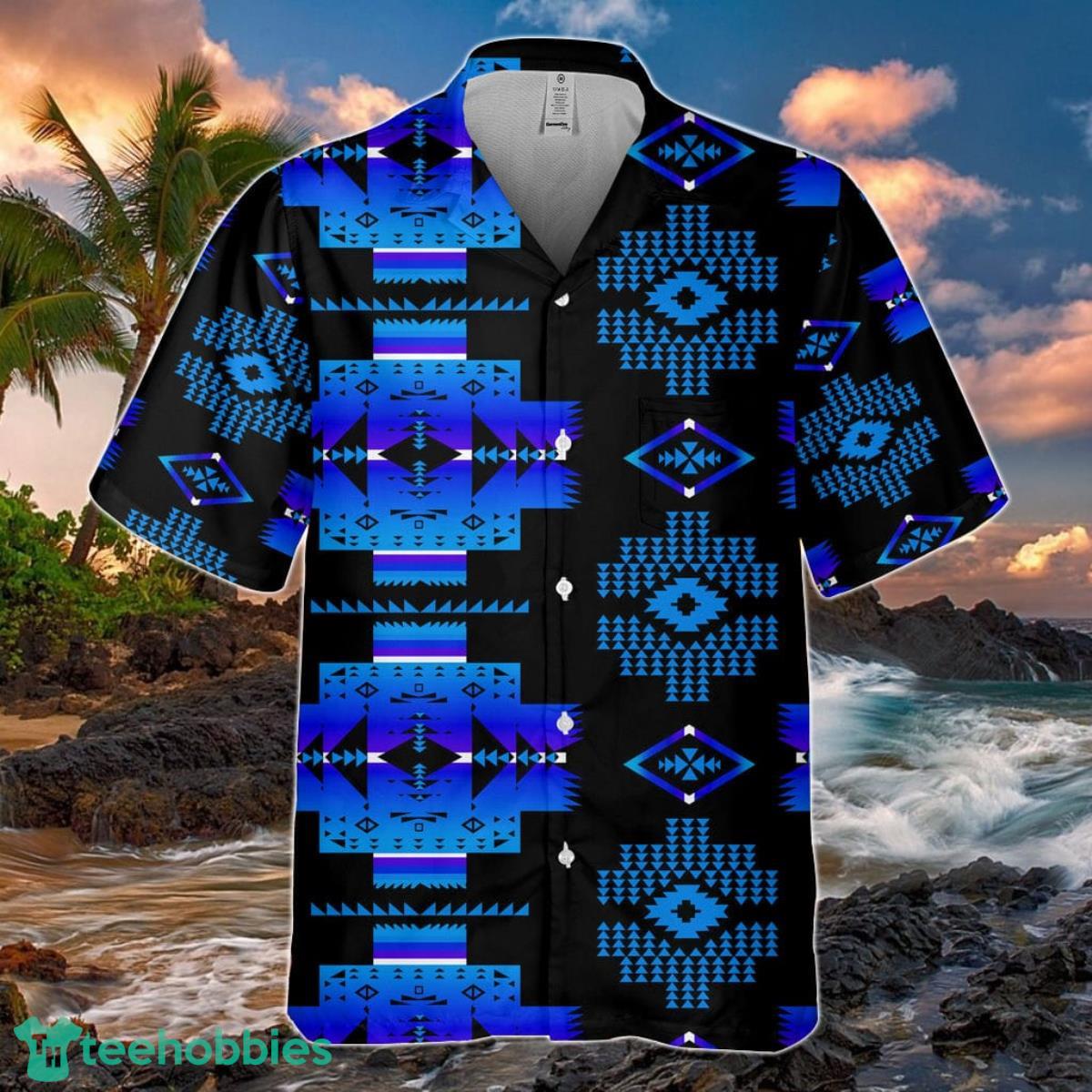 Pattern Black Hawaii Shirt Style Gift For Family Product Photo 1
