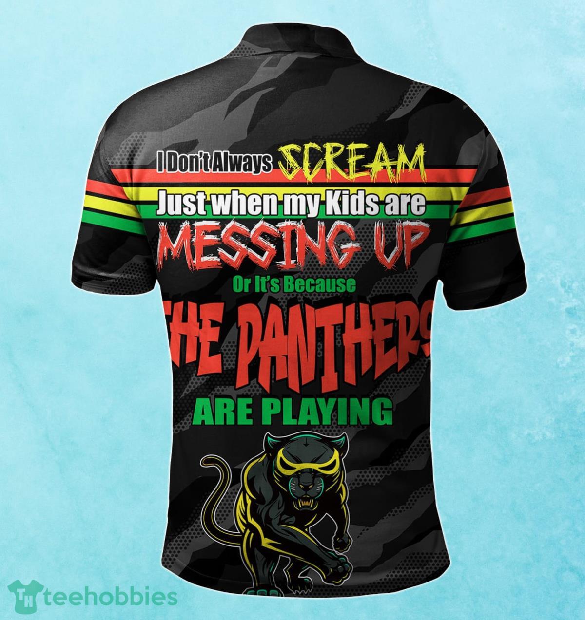 Penrith Panthers Custom Name Father’s Day NRL Custom Polo Shirt Best Gift For Fans Product Photo 2