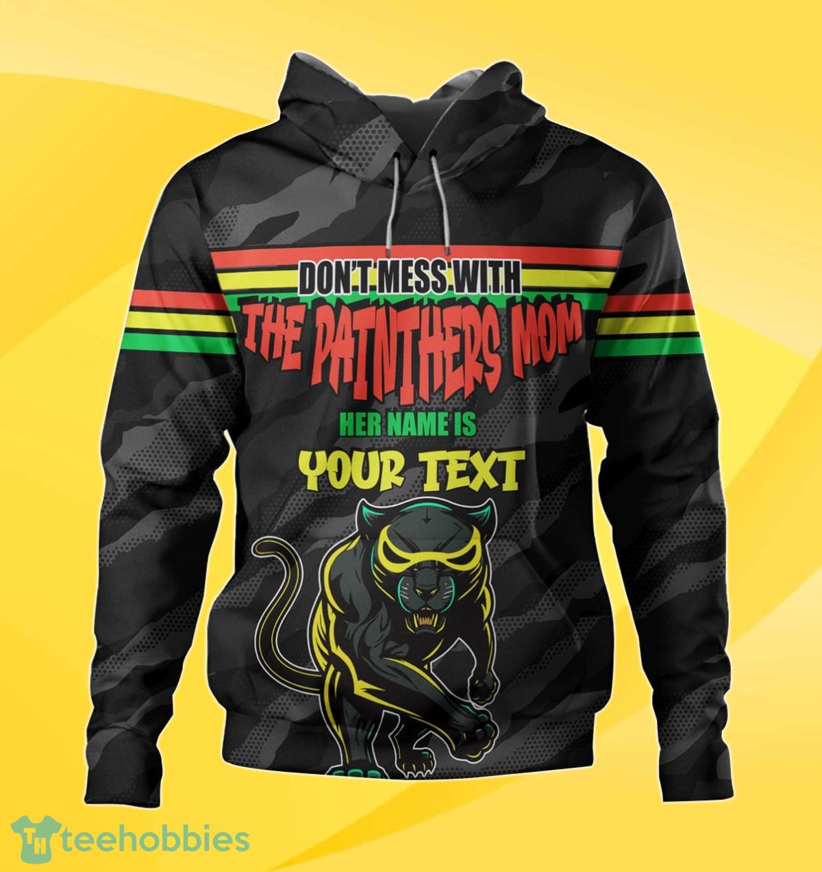Penrith Panthers Custom Name Mother’s Day NRL Custom Hoodie Best Gift For Fans Product Photo 1
