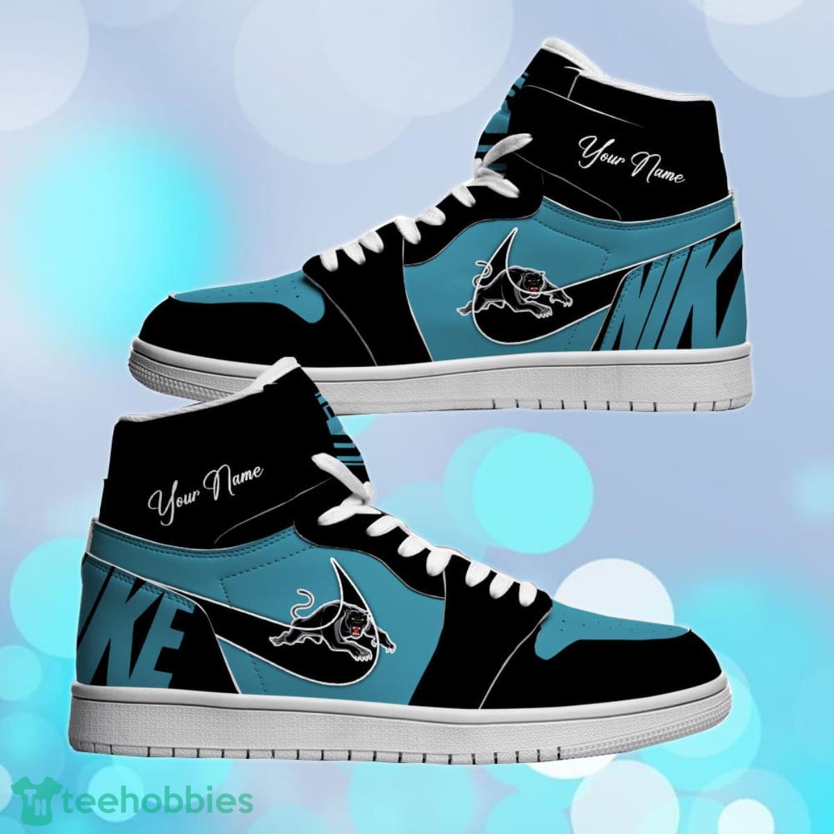 Penrith Panthers Custom Name NRL Air Jordan HighTop Best Gift For Fans Product Photo 2