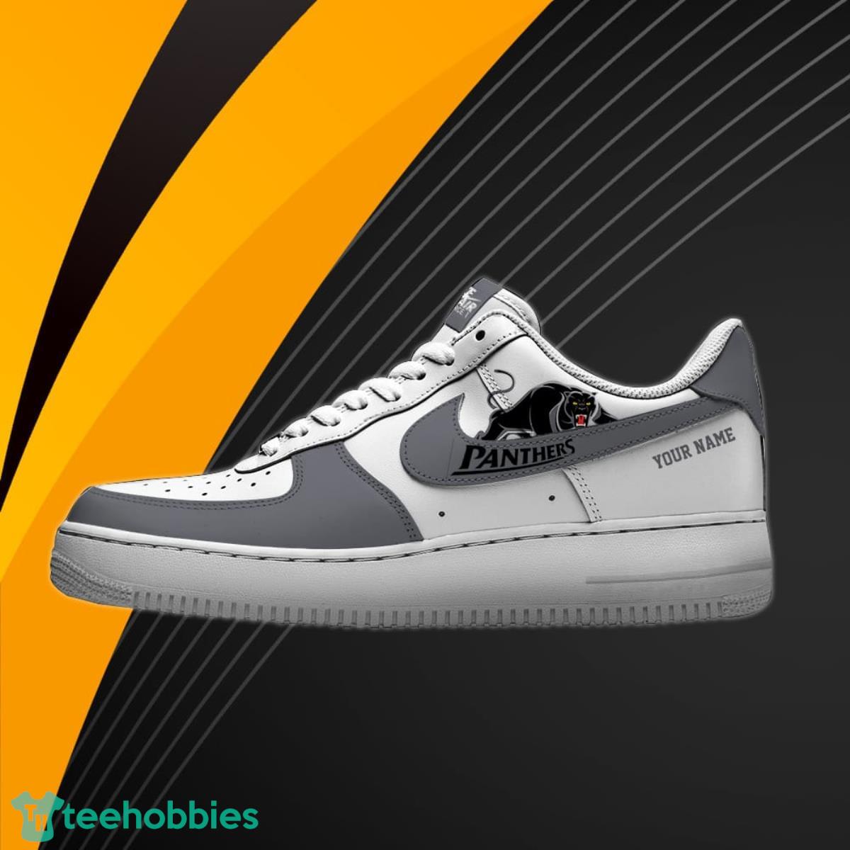 Penrith Panthers NRL Air Force Shoes Custom Name Best Gift For Fans Product Photo 1