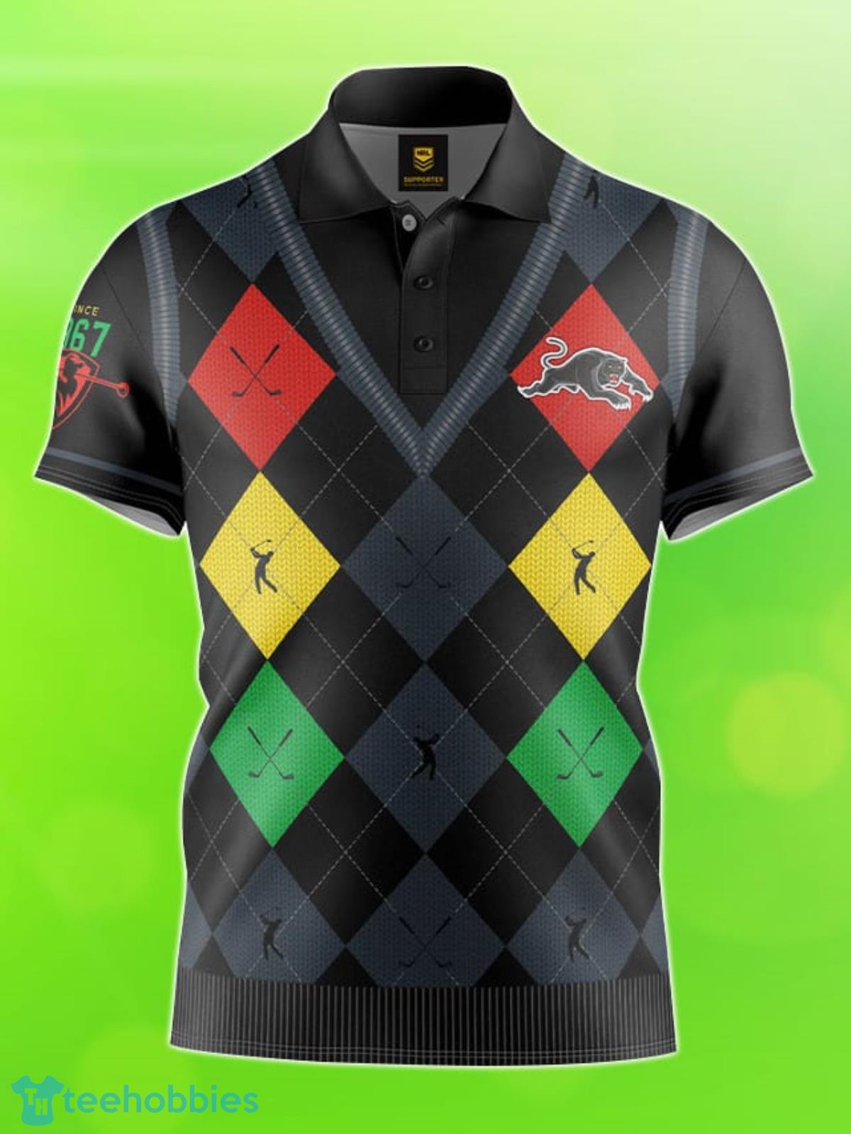 Penrith Panthers NRL Fairway Golf Polo Shirt Best Gift Men And Women For Fans Product Photo 1