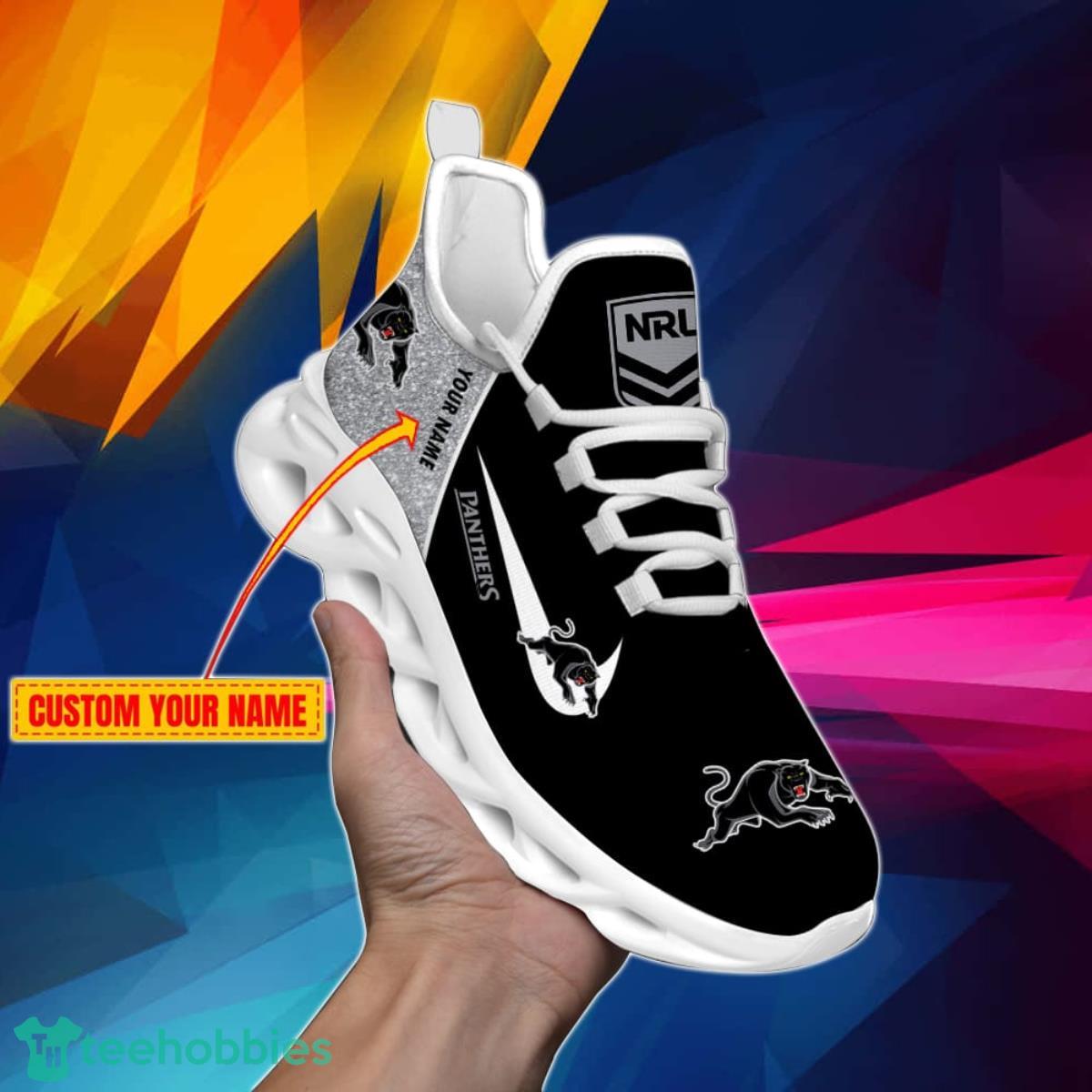 Penrith Panthers NRL Glitter Personalized Max Soul Shoes Best Gift Product Photo 1
