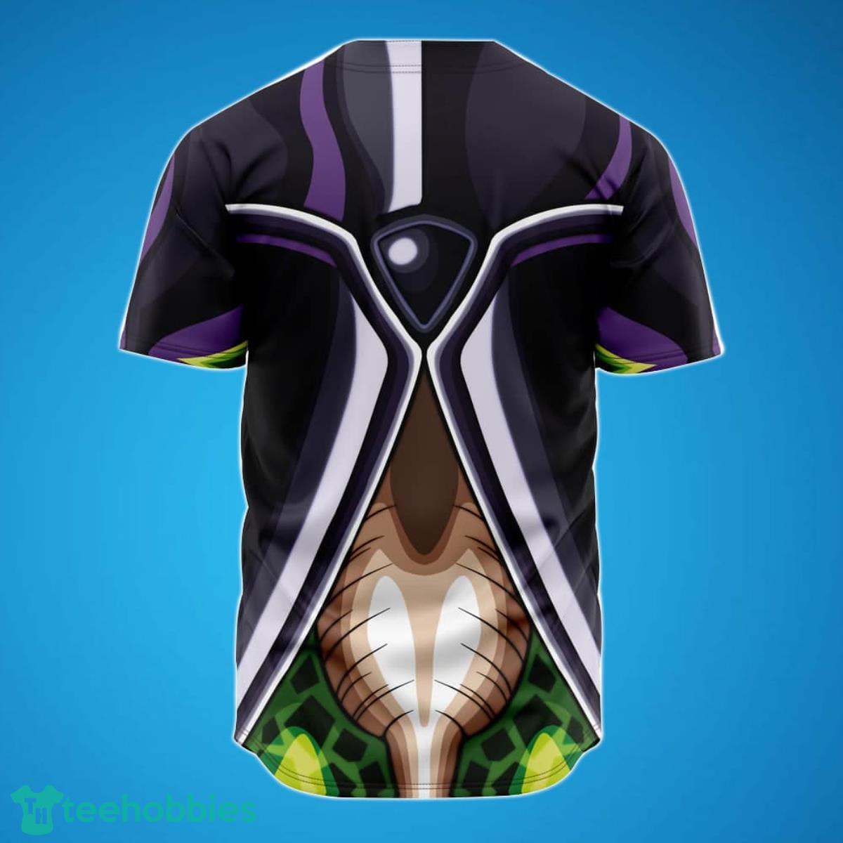 Perfect Cell 3D Skin Cosplay Dragon Ball Z Baseball Jersey Best Gift For Men And Women image Perfect Cell 3D Skin Cosplay Dragon Ball Z Baseball Jersey Best Gift For Men And Women Product Photo 2