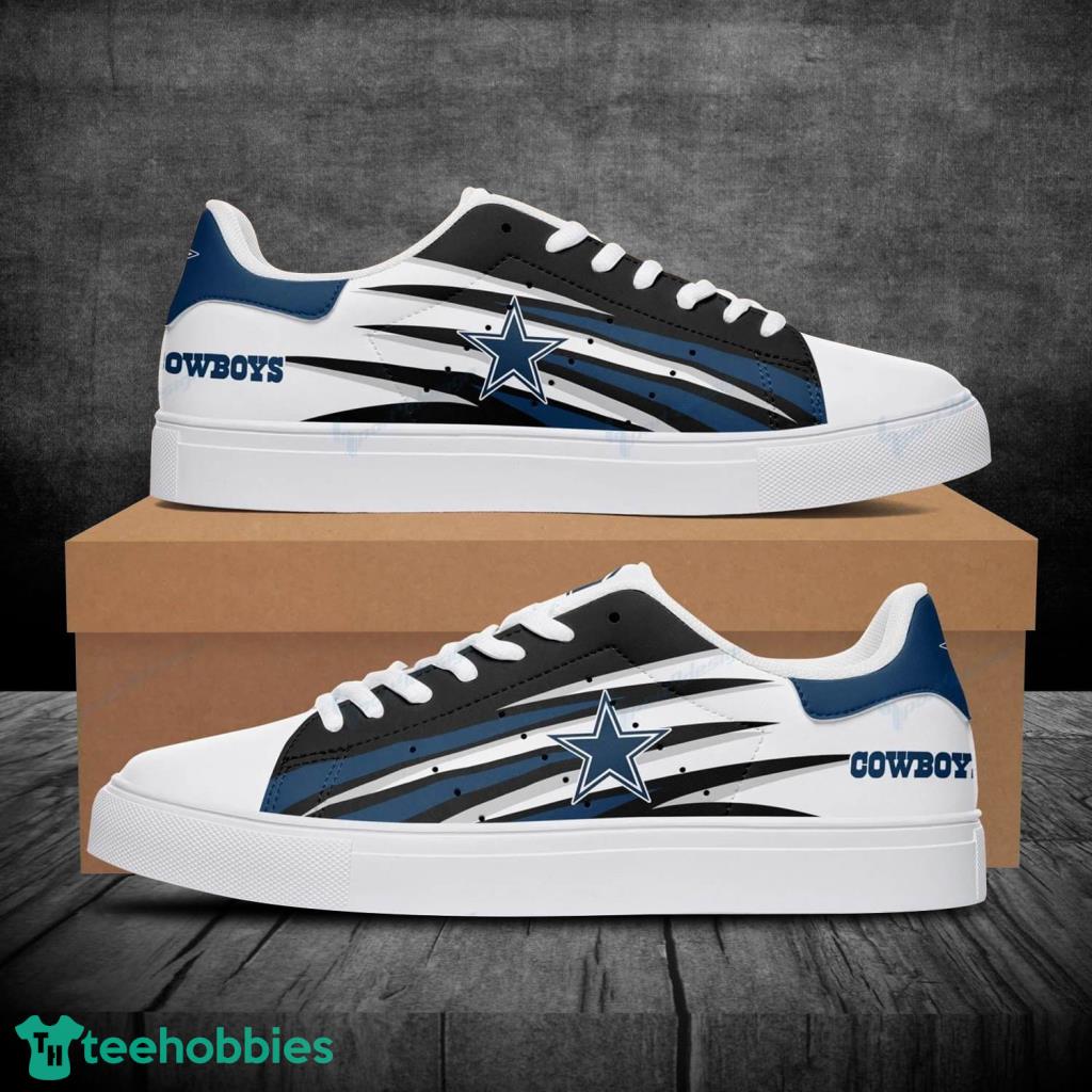 Personalized Dallas Cowboys Nfl Stan Smith Skate Shoes Gift For