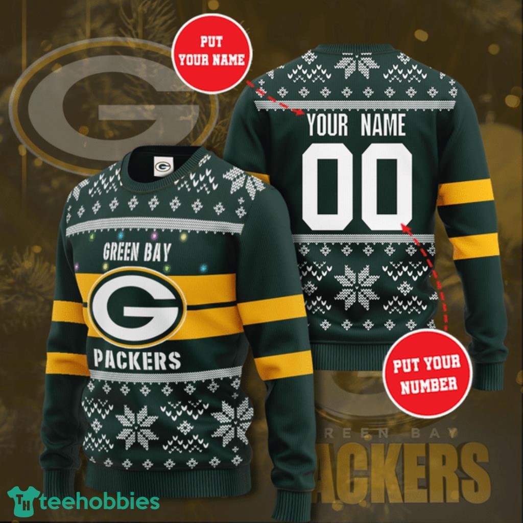 green bay packers light up sweater