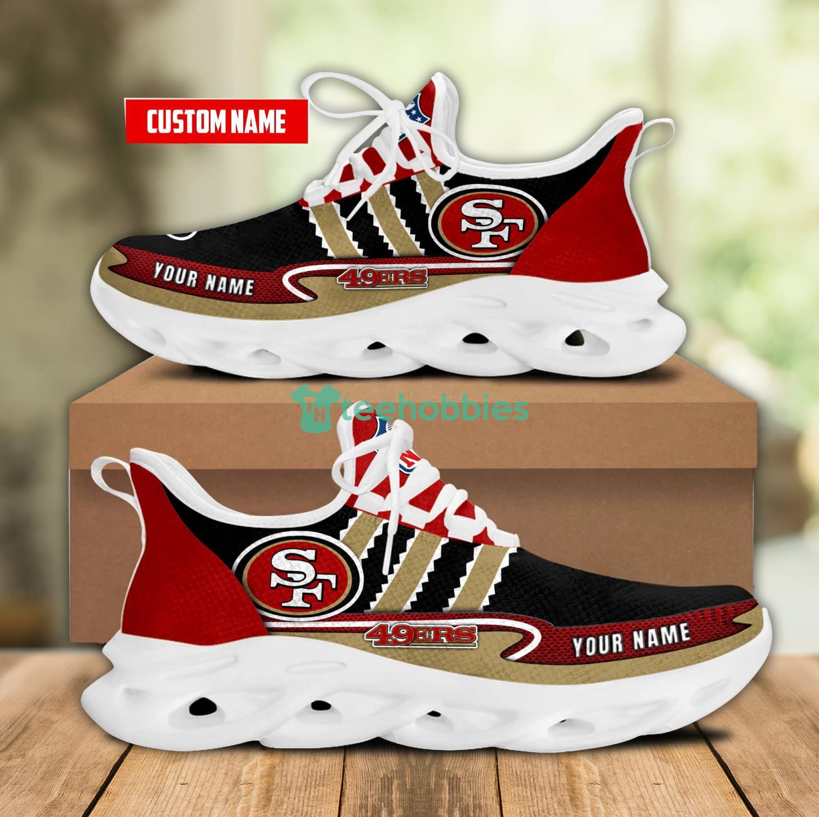 Personalized Name For Fans NFL Philadelphia Eagles Max Soul Shoes Men And Women Running Sneakers Product Photo 1
