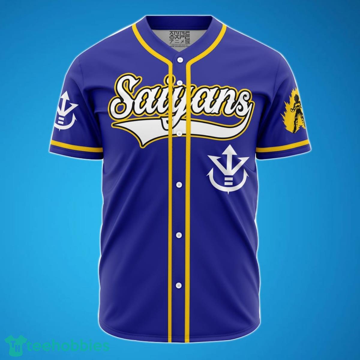 Personalized Saiyan Vegeta Dragon Ball Z Baseball Jersey Best Gift For Men And Women Product Photo 2