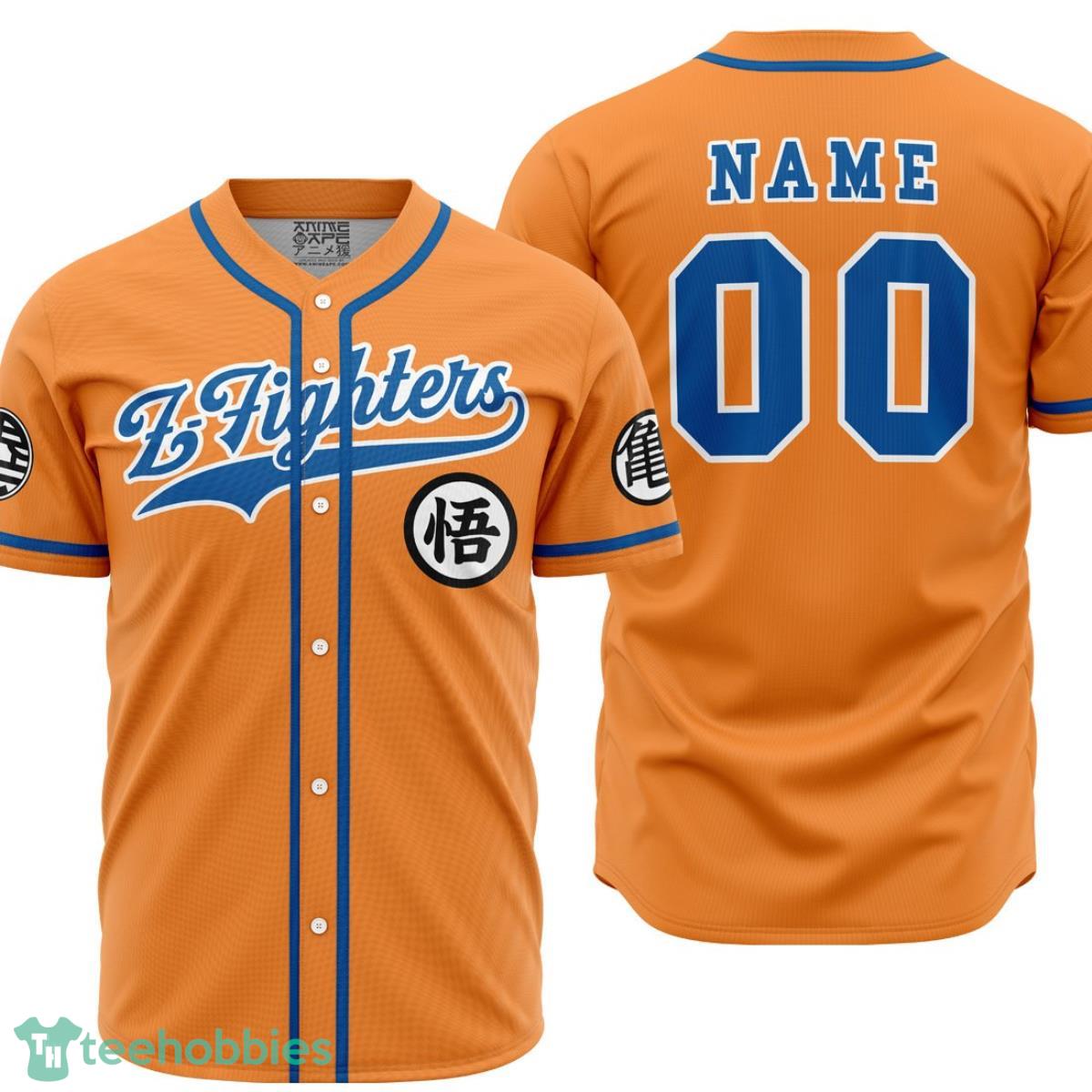 Personalized Z-Fighters Dragon Ball Z Baseball Jersey Best Gift For Men And Women Product Photo 1