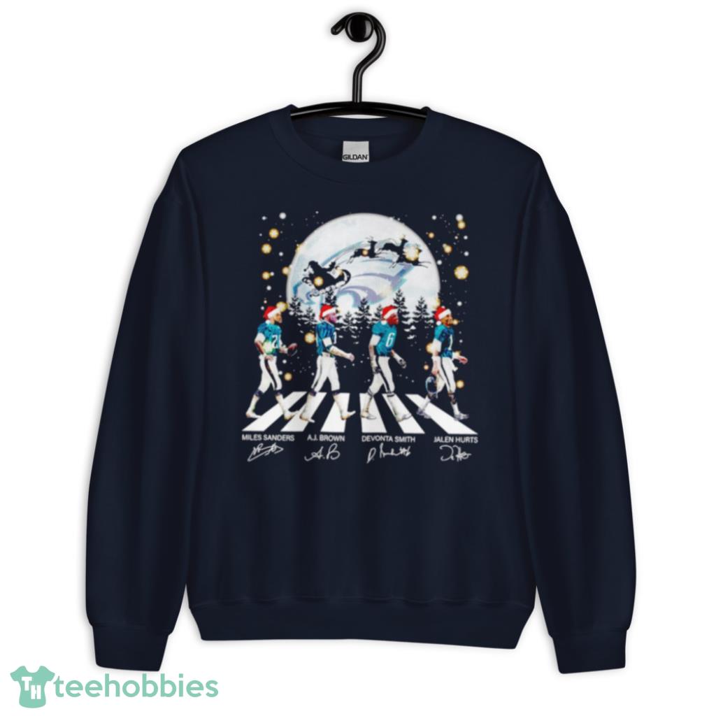 Philadelphia Eagles Abbey Road signatures shirt, hoodie, sweater