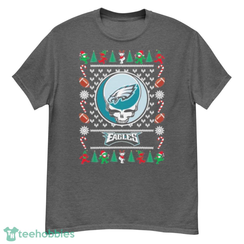 Philadelphia Eagles Light Up Ugly Sweater - Midnight Green/Black