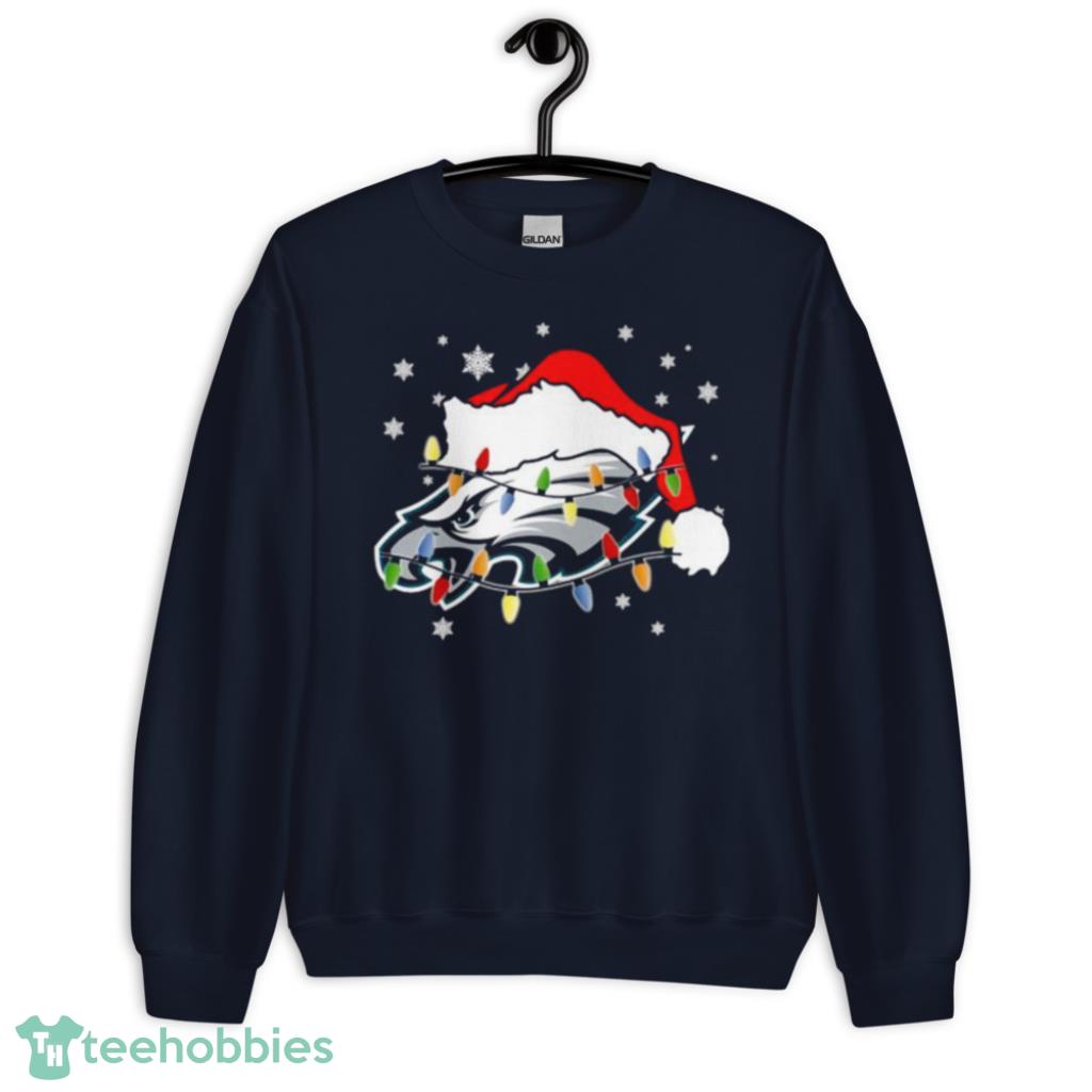 Dallas Cowboys Santa Hat Christmas Light Shirt, hoodie, sweater