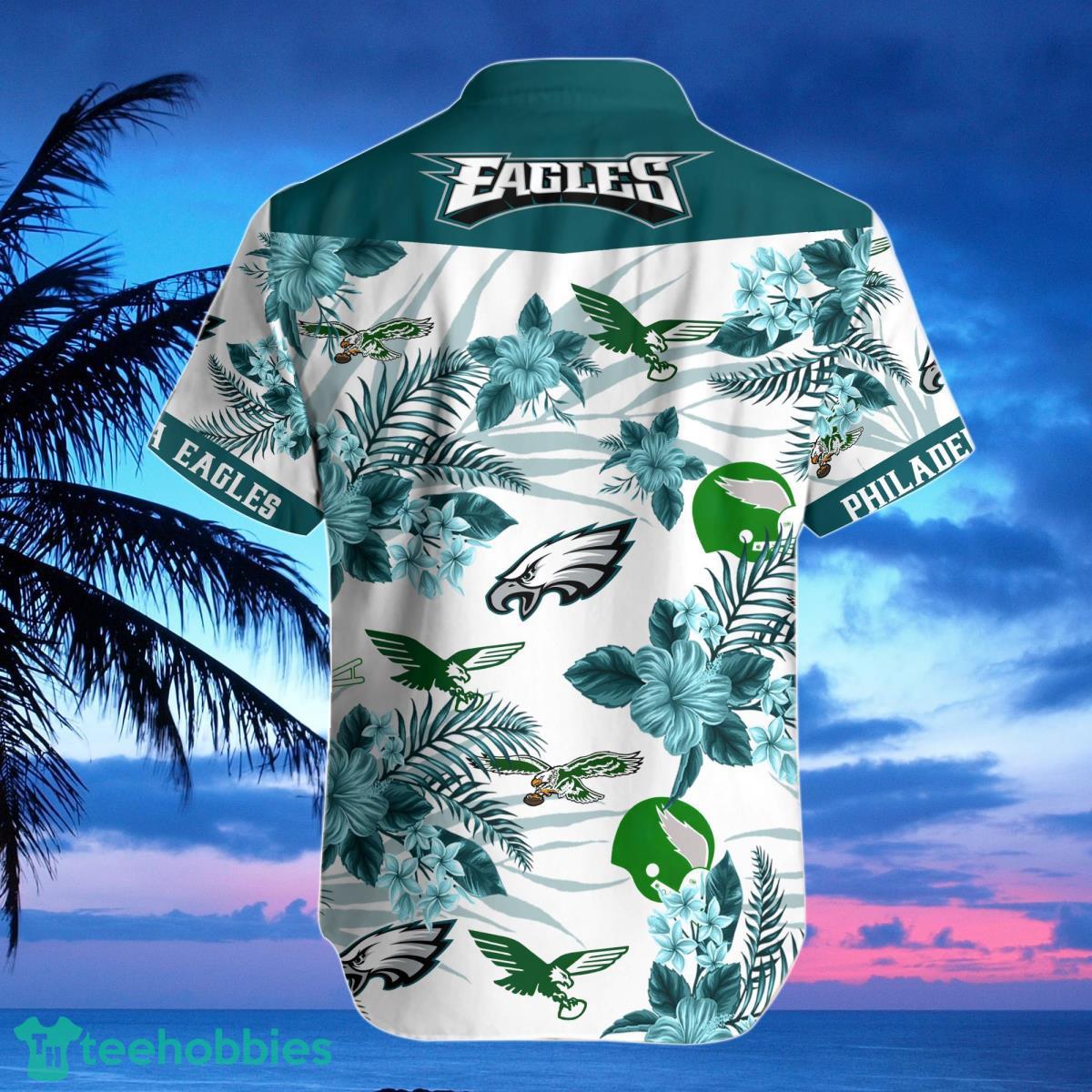 Philadelphia Eagles-NFL Floral Hawaii Shirt Best Gift For Men And Women Fans Product Photo 2