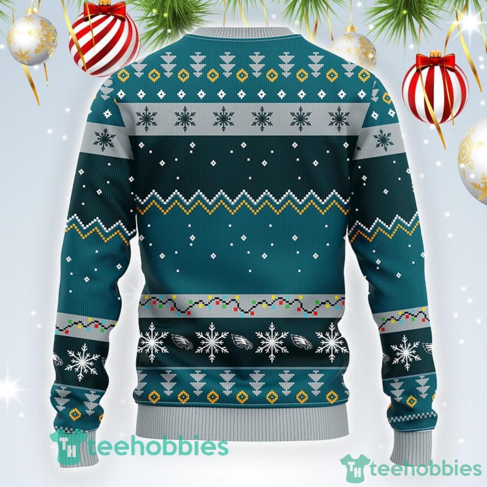 Philadelphia Eagles Christmas Reindeer Ugly Christmas Sweater