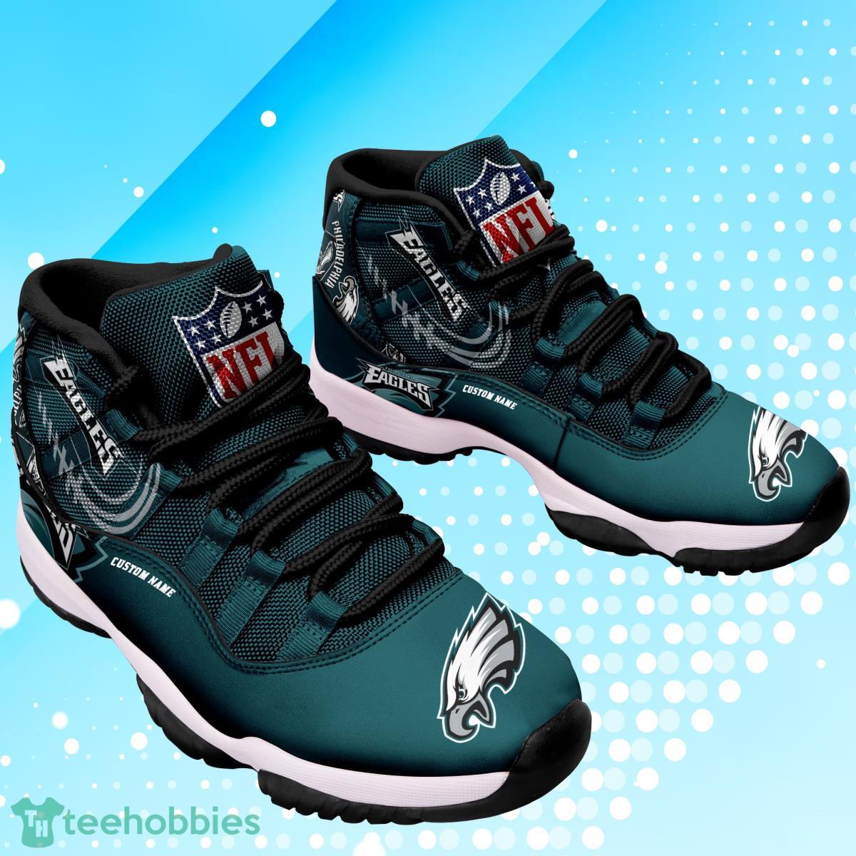 Philadelphia Eagles Personalized Air Jordan 11 Gift For Fans Product Photo 2