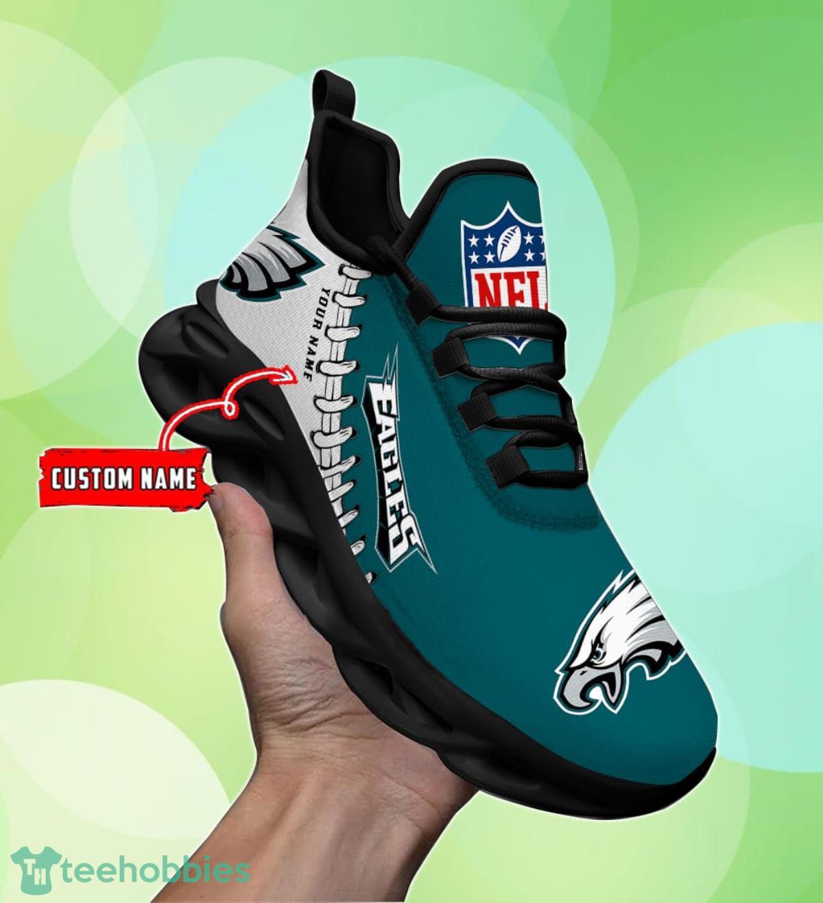 Philadelphia Eagles-Personalized Max Soul Shoes Impressive Gift For Men And Women Fans Product Photo 2