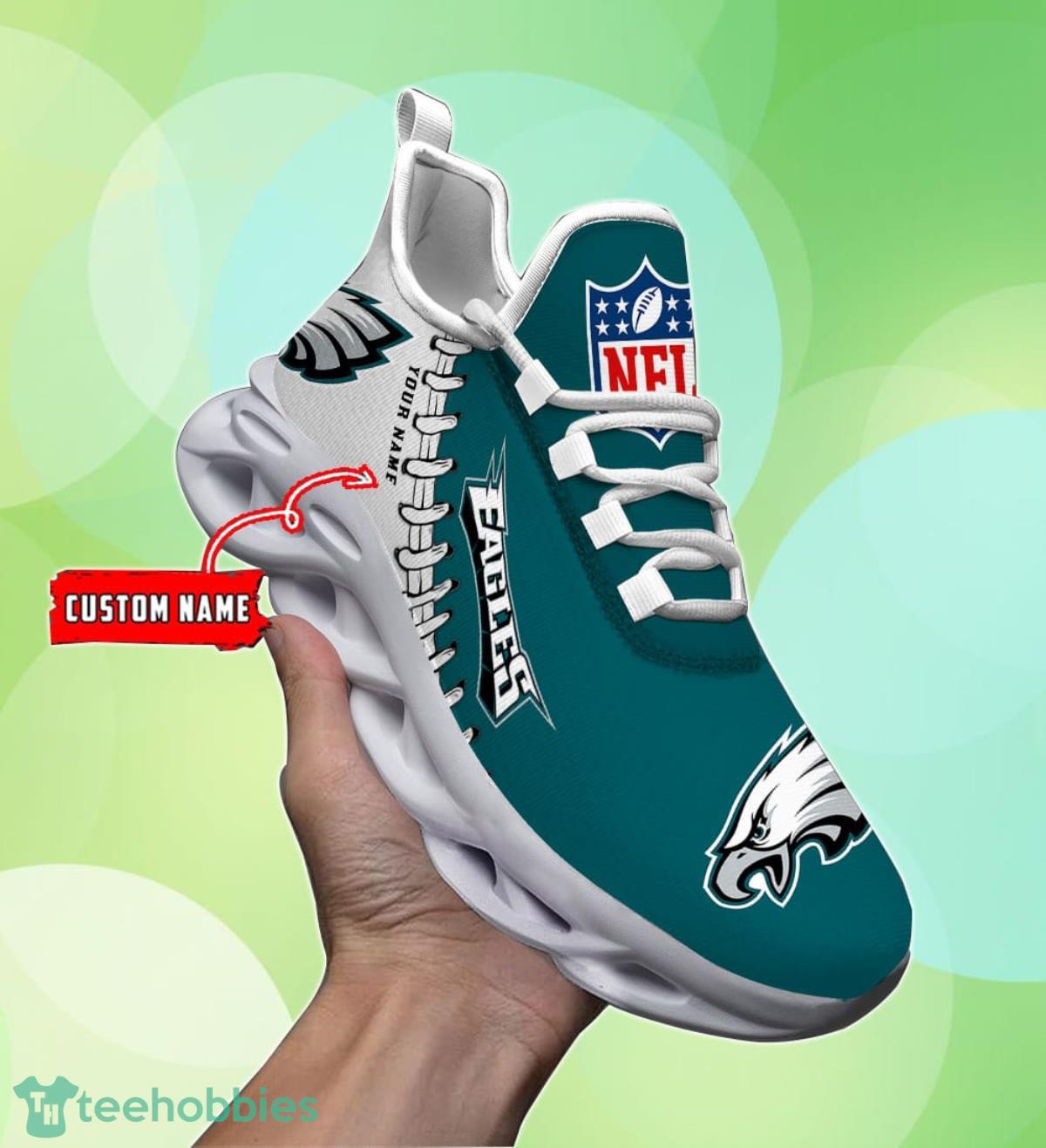 Philadelphia Eagles-Personalized Max Soul Shoes Impressive Gift For Men And Women Fans Product Photo 1