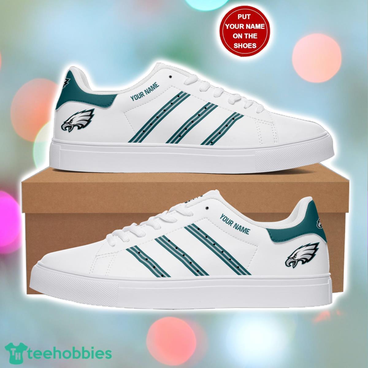 Philadelphia Eagles Personalized Stan Smith Sneakers Best Gift For Fans Product Photo 1