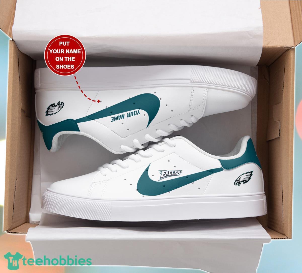 Philadelphia Eagles Personalized Stan Smith Sneakers Best Gift For Men And Women Fans Product Photo 2