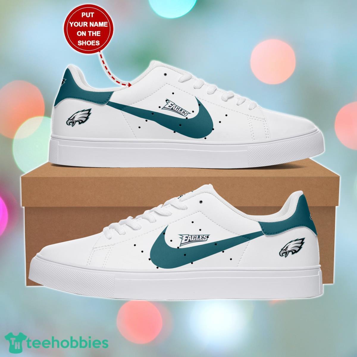 Philadelphia Eagles Personalized Stan Smith Sneakers Best Gift For Men And Women Fans Product Photo 1